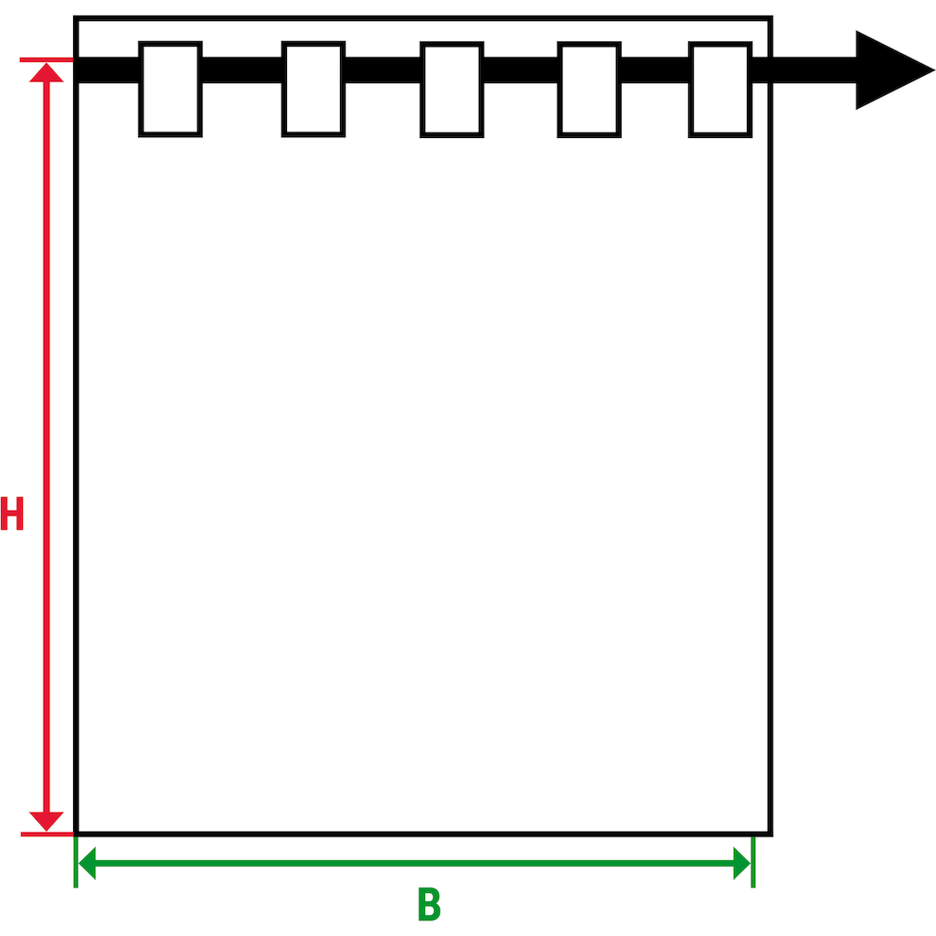 SCHÖNER WOHNEN-Kollektion Vorhang »Meshwork«, (1 St.)