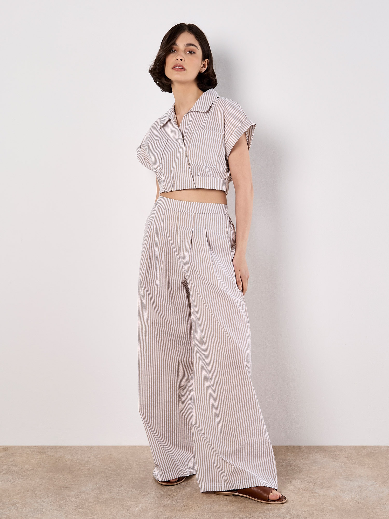 Apricot Palazzohose »Hose«  mit Streifen
