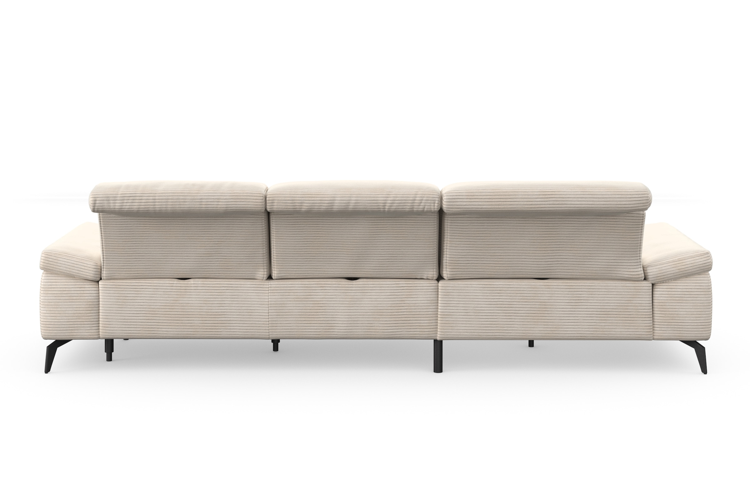 sit&more Ecksofa »Cabana L-Form« Recamiere, wahlweise mit Sitztiefen-, Armlehnen- und Kopfteilfunktion