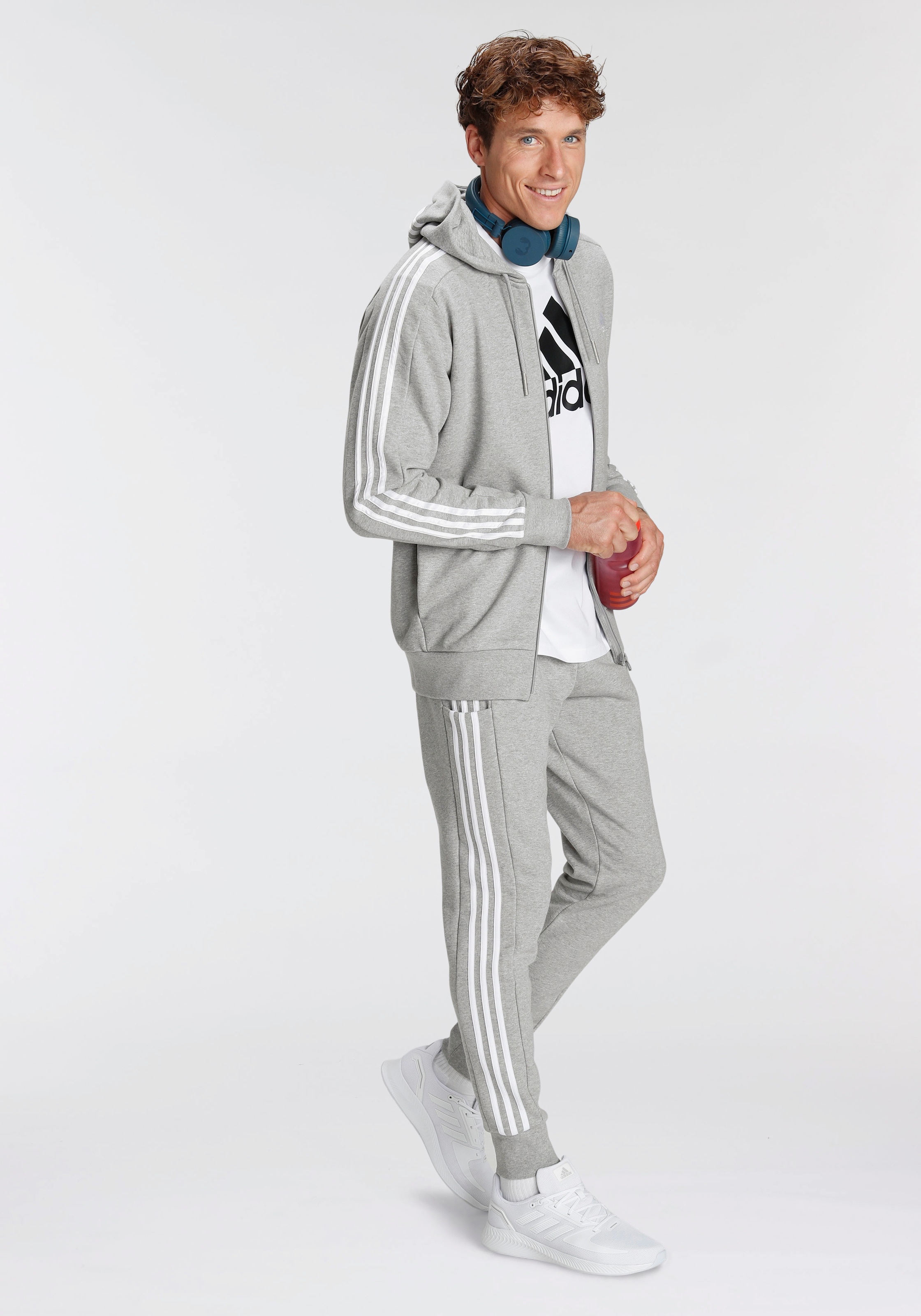 adidas Sportswear Kapuzensweatjacke »M 3S FT FZ HD«