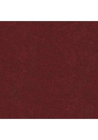 Renowerk Teppichfliese »Madison«, quadratisch, 6 mm Höhe, rot, selbstliegend kaufen