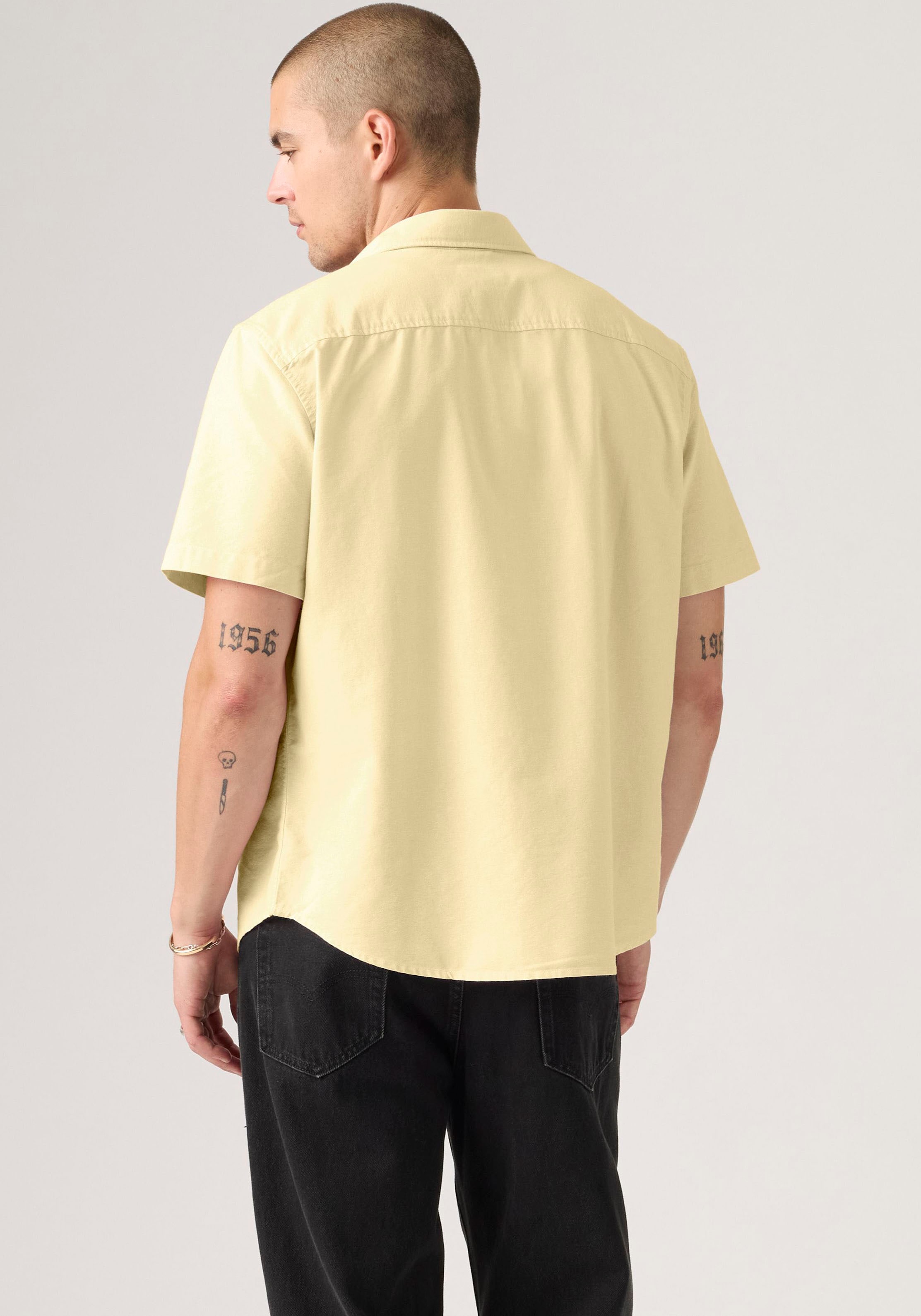 Levi's® Kurzarmhemd »SS AUTHENTIC BUTTON DOWN« mit kleiner Logostickerei auf der Brust