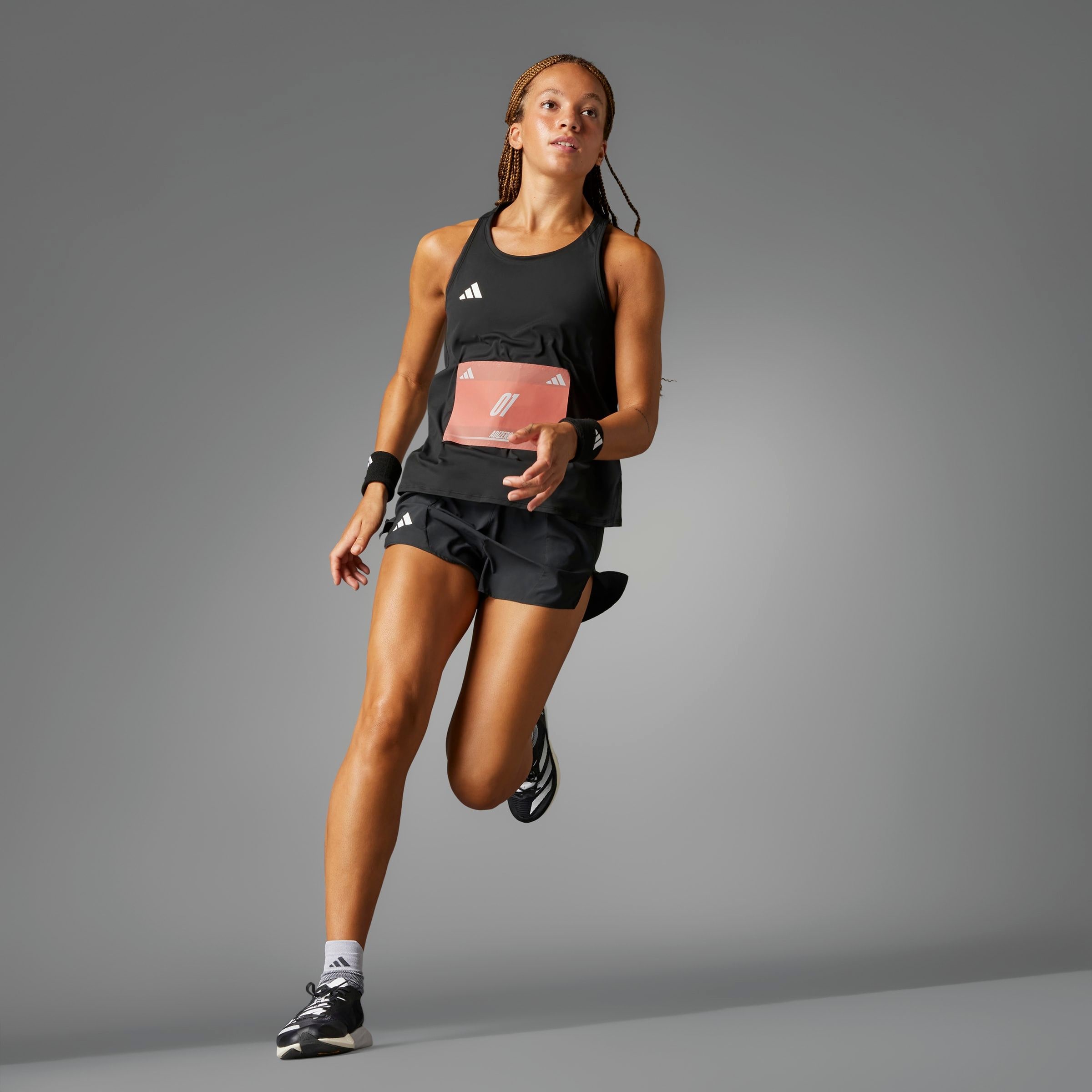 adidas Performance Laufshorts »ADIZERO E SHORT«, (1 tlg.)