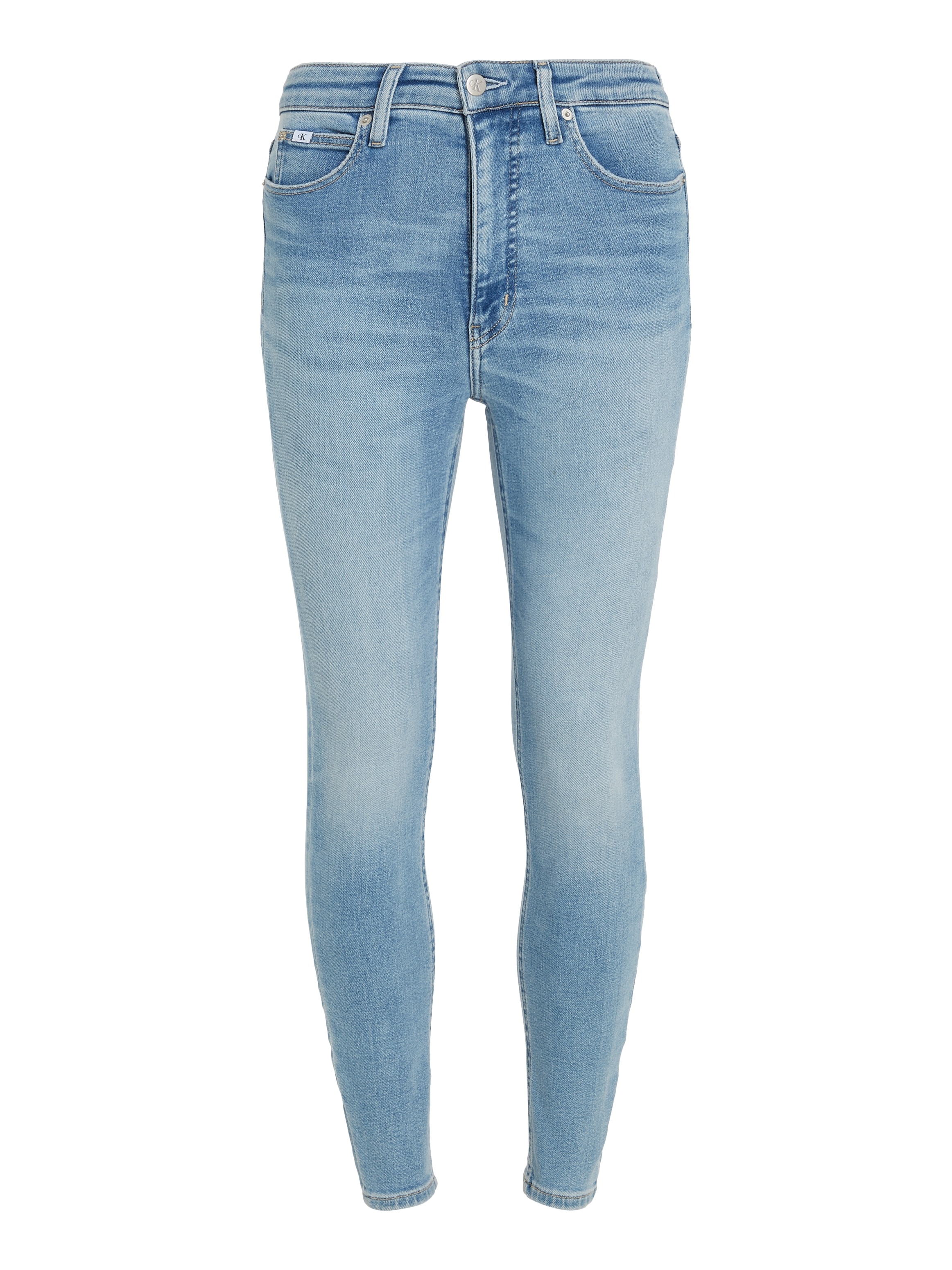 Calvin Klein Jeans Skinny-fit-Jeans »HIGH RISE SUPER SKINNY ANKLE«, 5-Pocket-Form