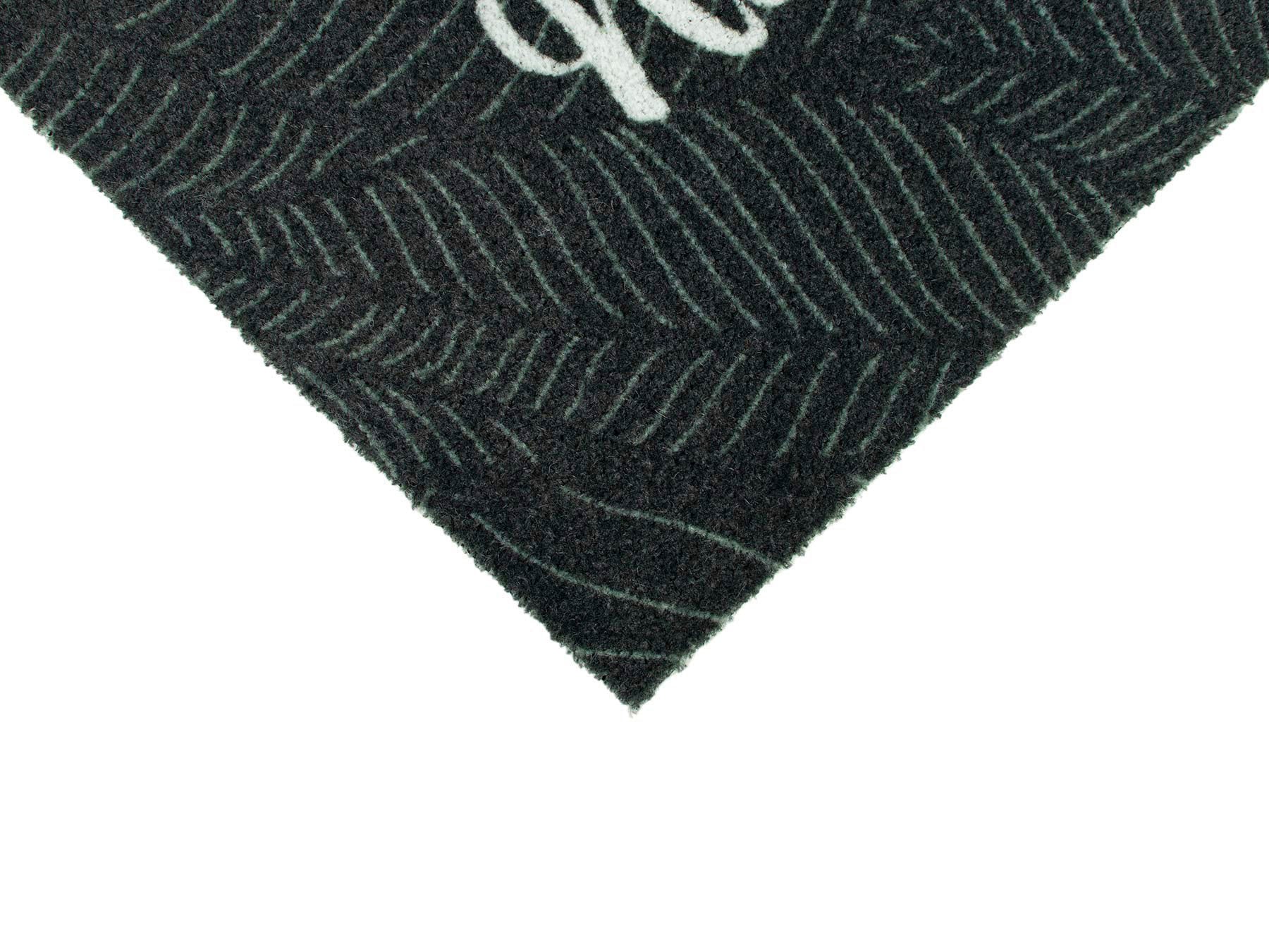 Primaflor-Ideen in Textil Fußmatte »Schmutzfangmatte COUNTRY, Nature«, rechteckig, 7 mm Höhe, Schmutzfangmatte, Kokos-Optik, mit Spruch, rutschhemmend, waschbar