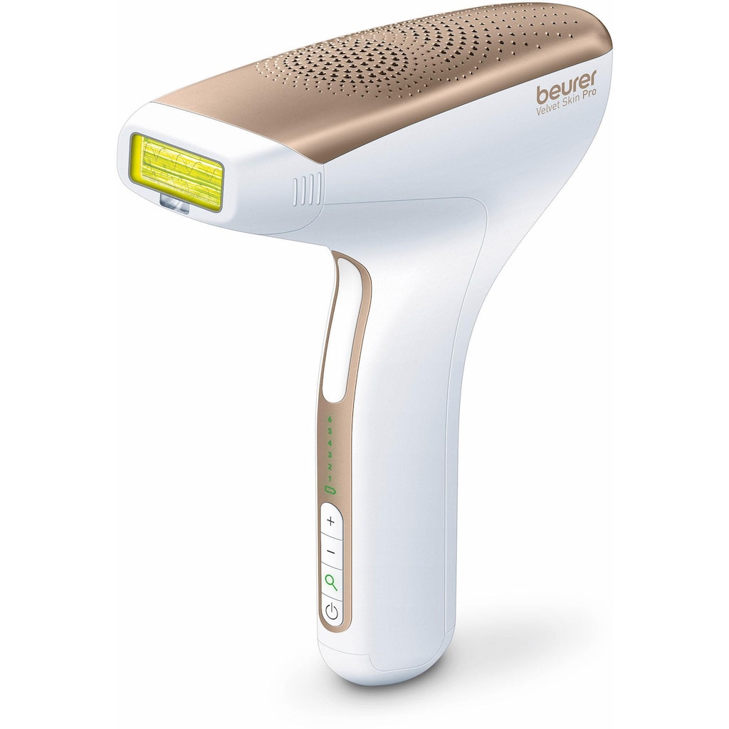 BEURER IPL-Haarentferner »Velvet Skin Pro«, 300000 Lichtimpulse, schnelle Anwendung, Automatische Hauttonerkennung, Akkubetrieb