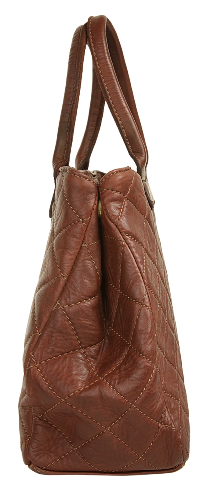 Samantha Look Henkeltasche, echt Leder, Made in Italy