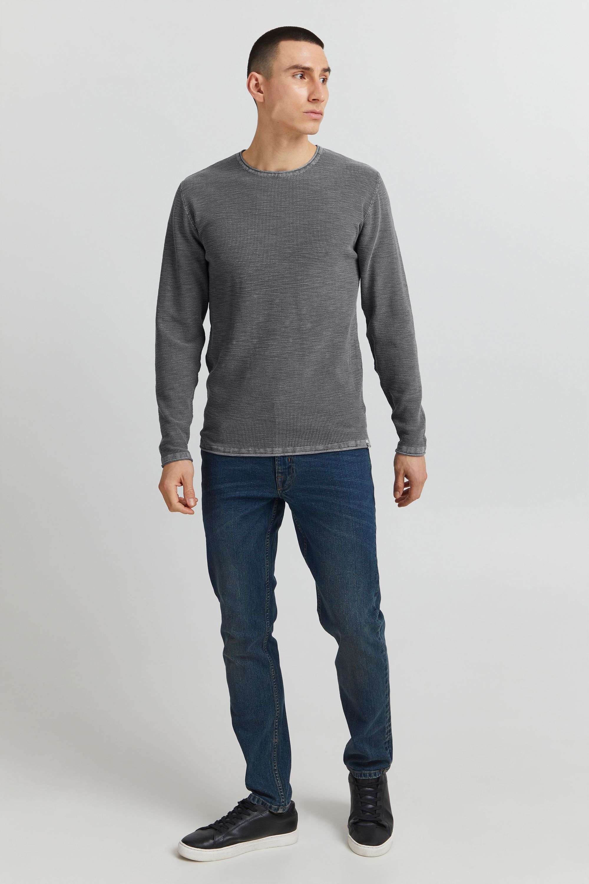 Indicode Strickfleece-Pullover »Strickpullover IDKarpo«