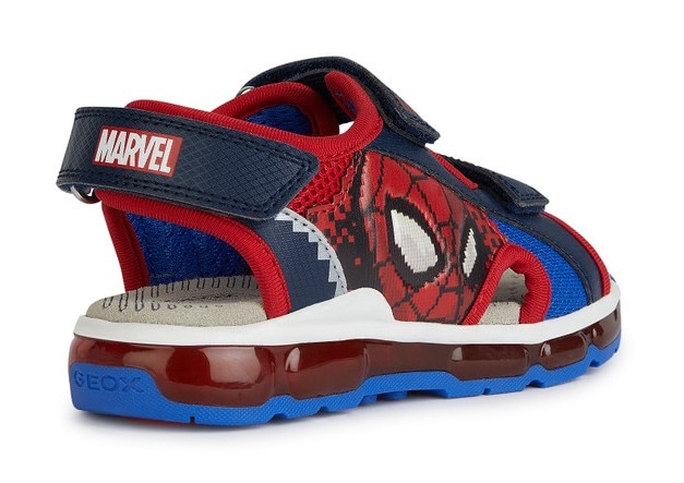 Geox Sandale »J SANDAL ANDROID BOY«, Sommerschuh, Klettschuh, Sandalette, mit cooler Blinkfunktion