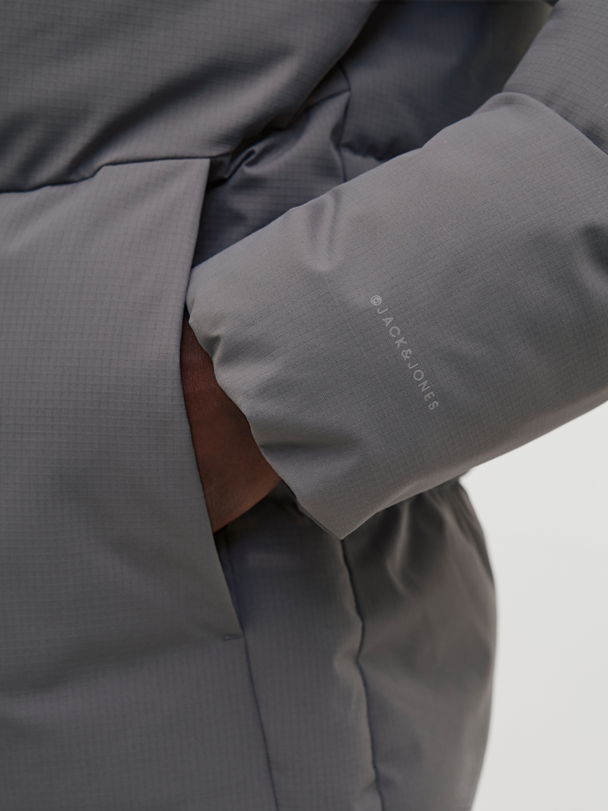 Jack & Jones PlusSize Steppjacke »JJGLOBAL PUFFER JACKET PLS« mit Kapuze