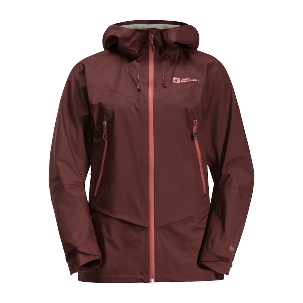 Jack Wolfskin Skijacke »ALPSPITZE PRO 3L JKT W«, mit Kapuze