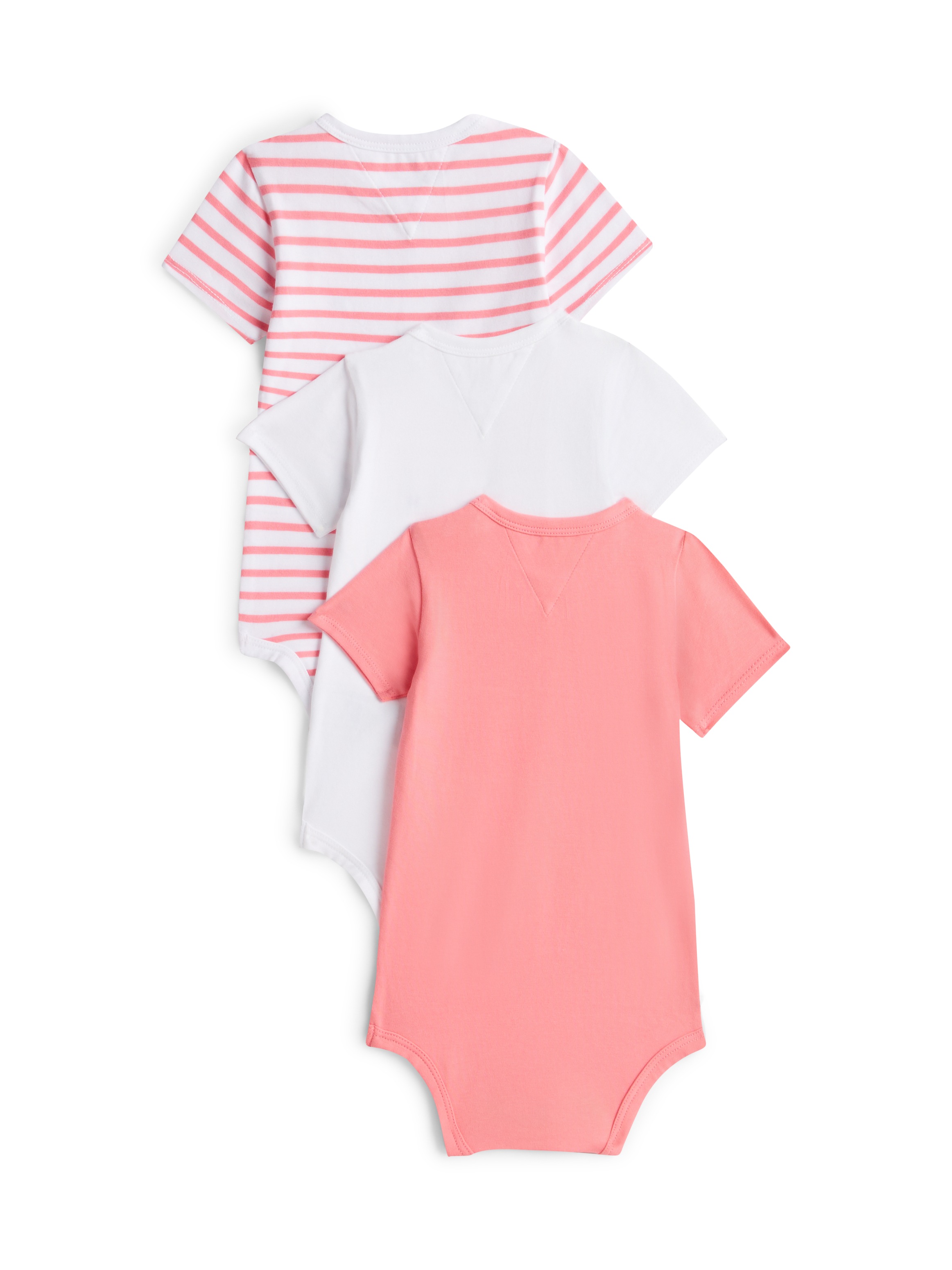 Tommy Hilfiger Body »FLAG SMILE 3 PACK BODY« Set, 3 Regular fit mit Rundhalsausschnitt für Babys