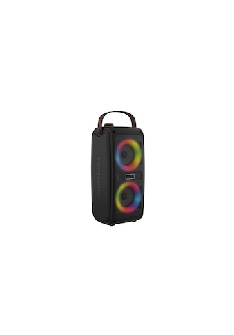 Bluetooth-Lautsprecher »BTV-230 Partylautsprecher mit Lichteffekten«, (1 St.)