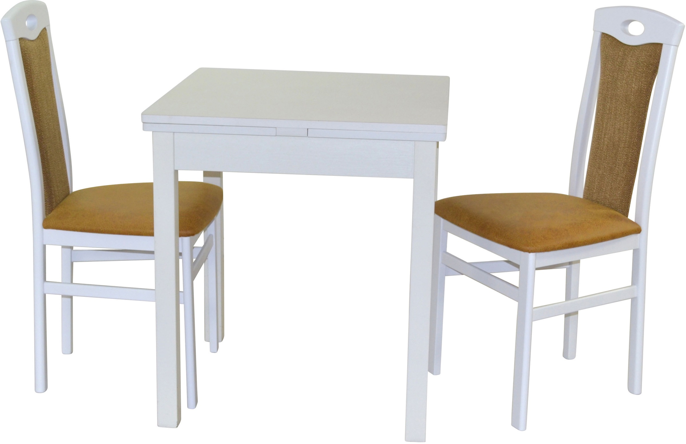 HOFMANN LIVING AND MORE Essgruppe »3tlg. Tischgruppe«, (Spar-Set, 3 tlg., 3tlg. Tischgruppe), Stühle montiert