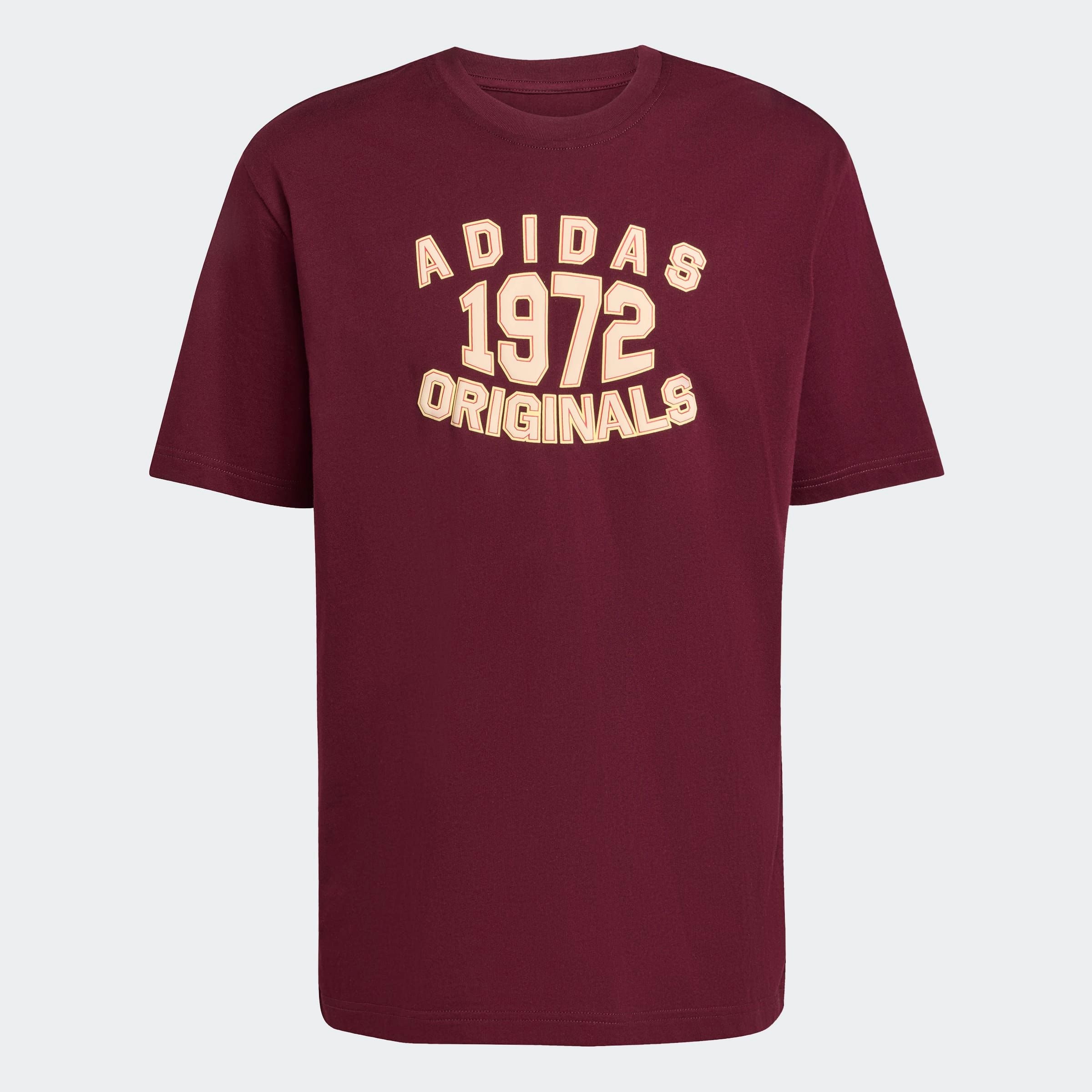 adidas Originals T-Shirt »LOCKER GESCHNITTENES« im College-Stil, sportlicher Stil, aus weichem Baumwollmix
