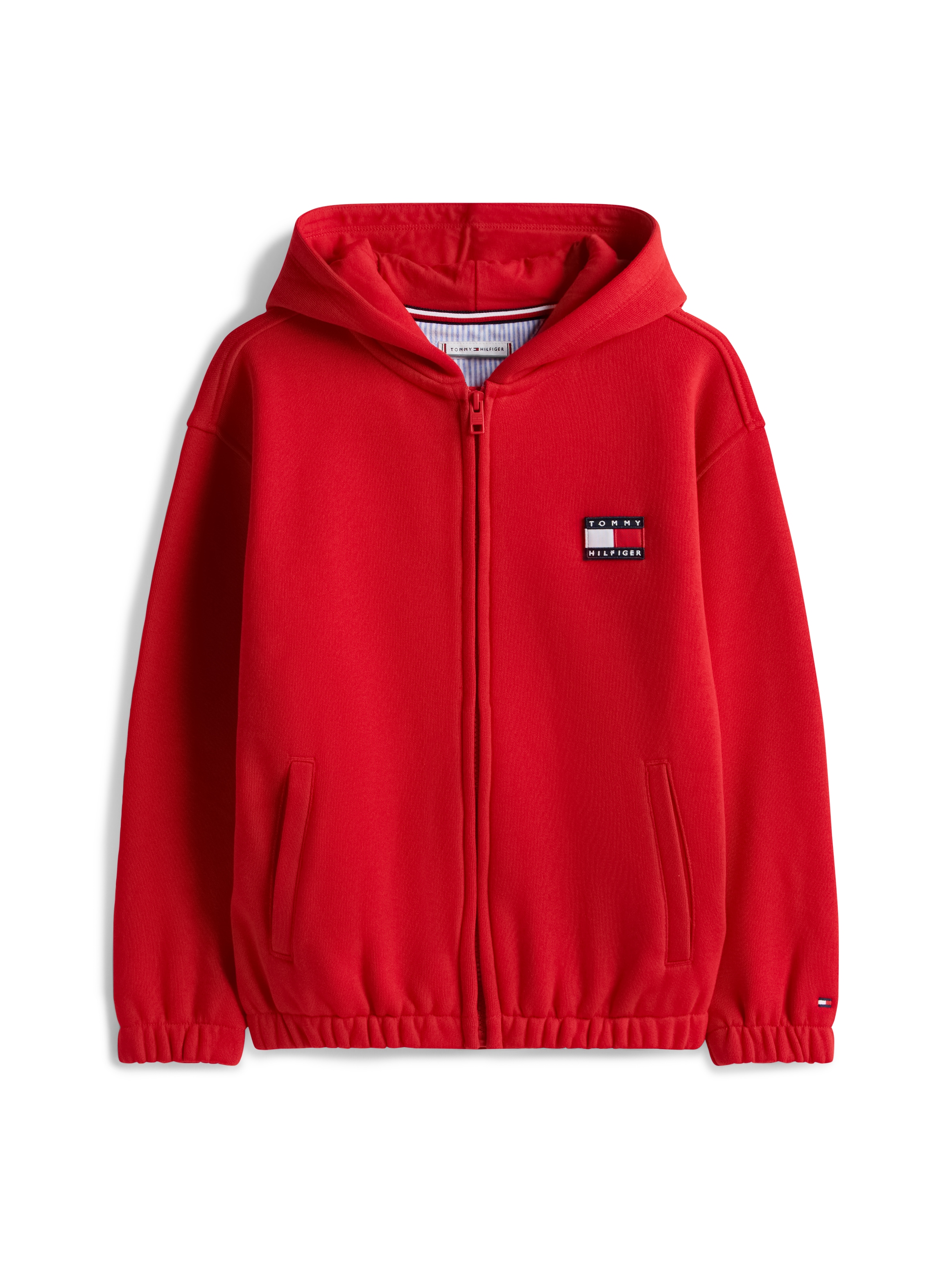 Tommy Hilfiger Kapuzensweatjacke Kinder bis 16 Jahre, mit Kapuze