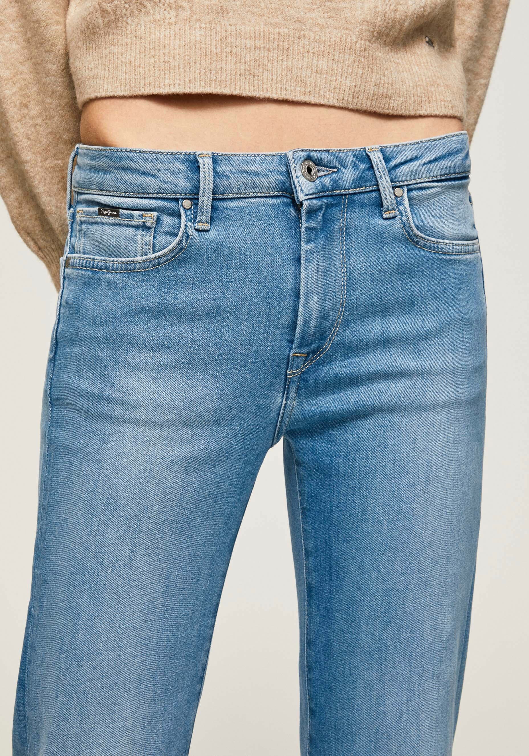 »AUBREY« Pepe ♕ Jeans Straight-Jeans bei