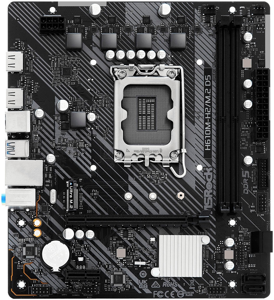 Asrock Mainboard »H610M-H2/M.2 D5«