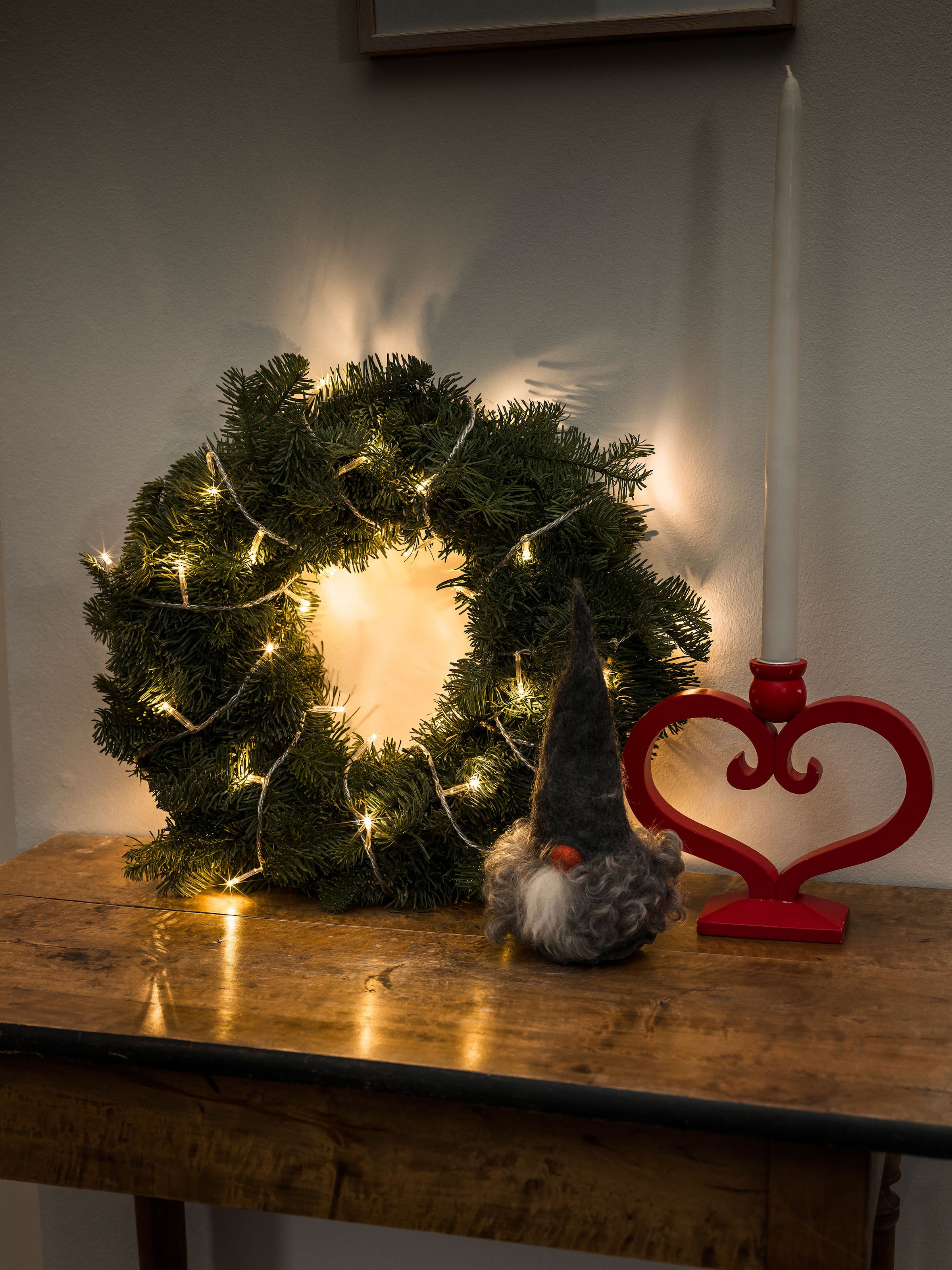 »Weihnachtsdeko«, warm 100 KONSTSMIDE weiße St.-flammig, bequem Micro LED-Lichterkette Dioden LED bestellen 100 Lichterkette,