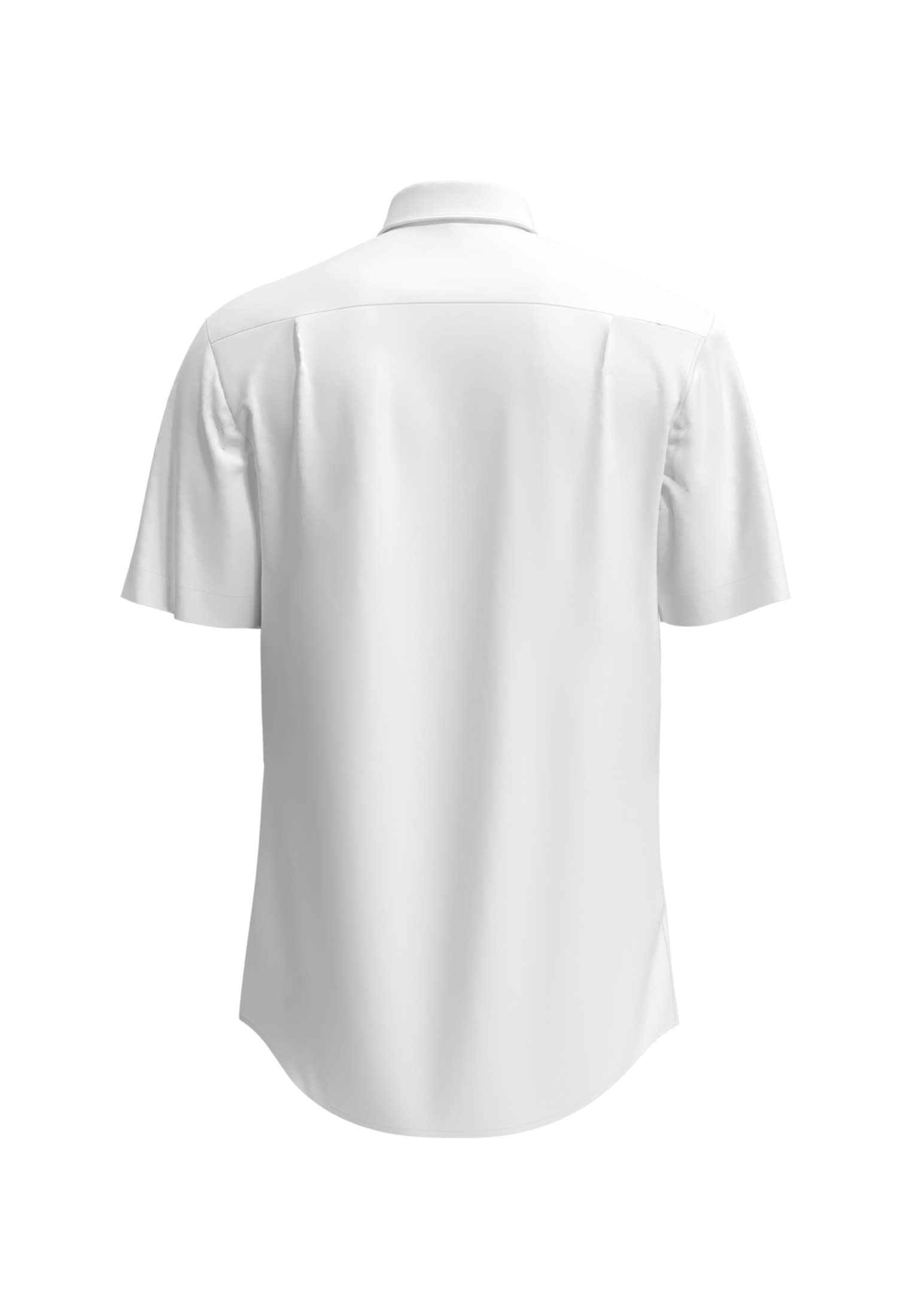 seidensticker Businesshemd »Regular«, Regular Kurzarm Button-Down-Kragen Struktur