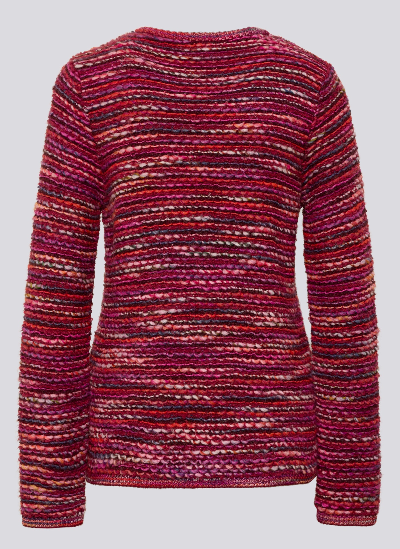 Rabe Strickjacke , im Streifen-Design und in Strick-Optik
