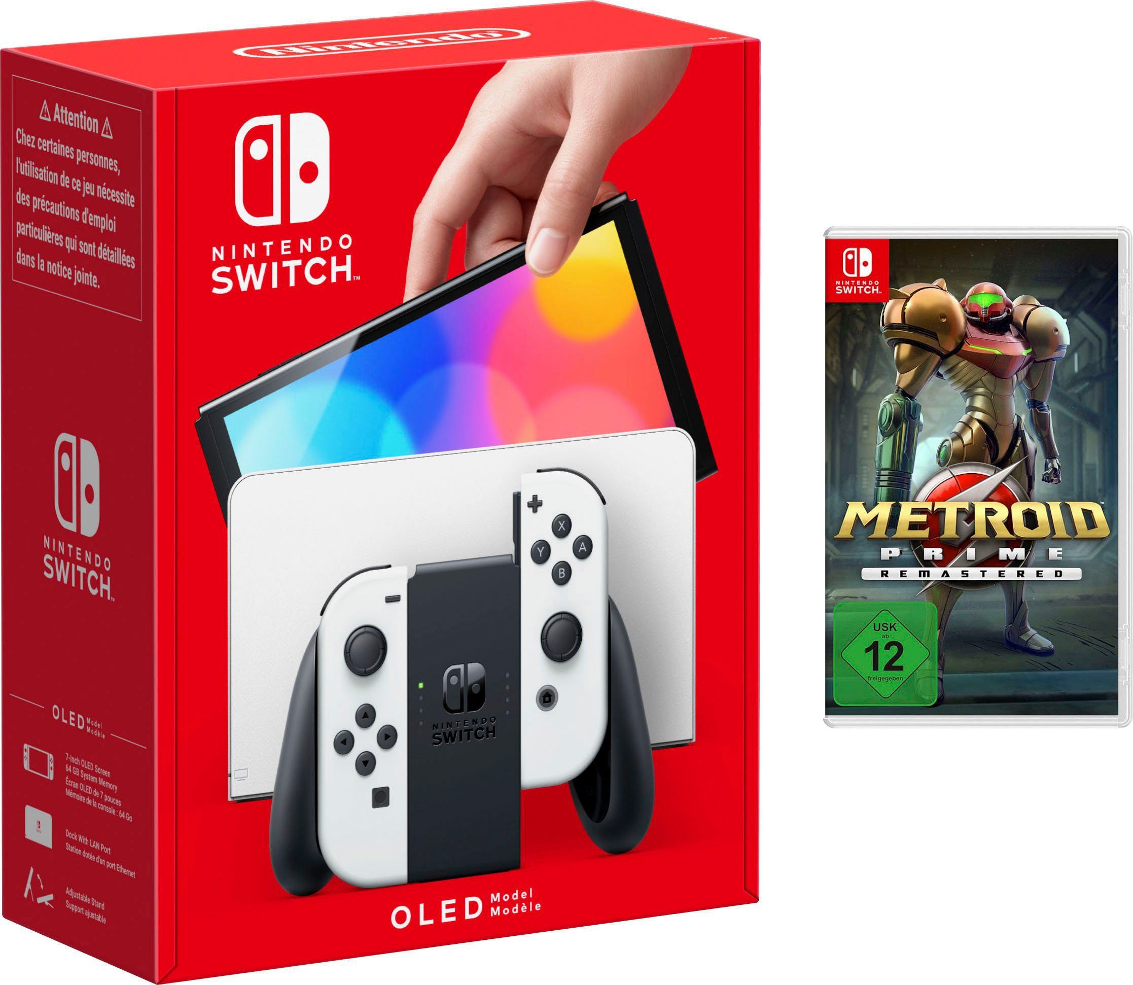 Nintendo Switch Spielekonsole »NSW OLED + Metroid Prime Remastered« kaufen