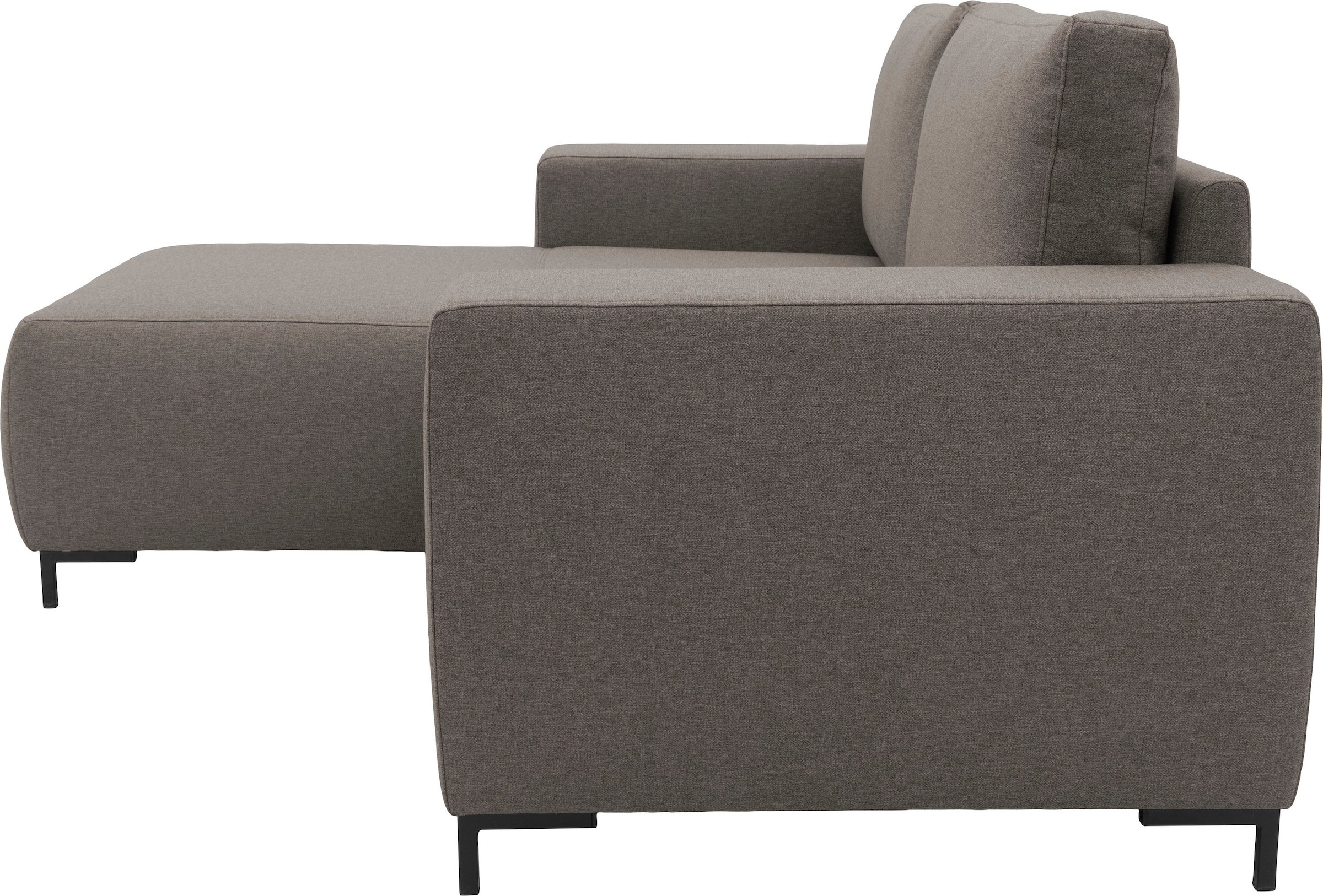 LOOKS by Wolfgang Joop Ecksofa »Looks VI L-Form«, gerade Linien, in 2 Bezugsqualitäten
