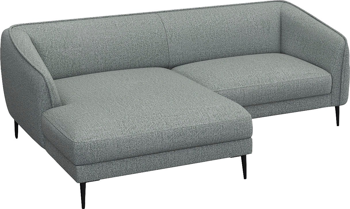 FLEXLUX Ecksofa »Belle Designsofa, bequem durch Kaltschaum im Sitz, OTTOs Choice«, Skandinavisches Design, In hochwertiger Verarbeitung, B/T 218/149 cm