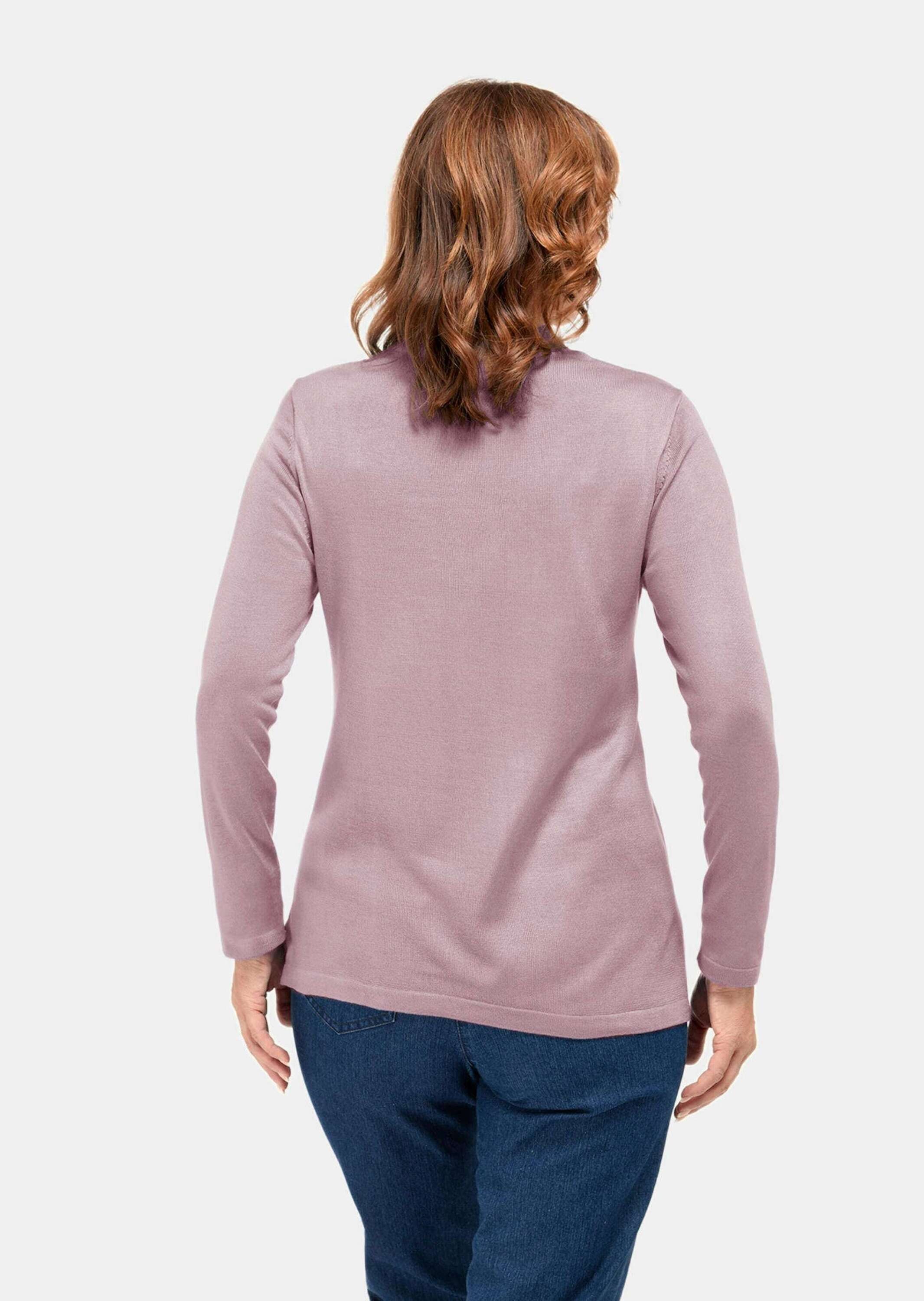 GOLDNER Strickpullover »Strickpullover mit Stehbundkragen« wie echter Kaschmir