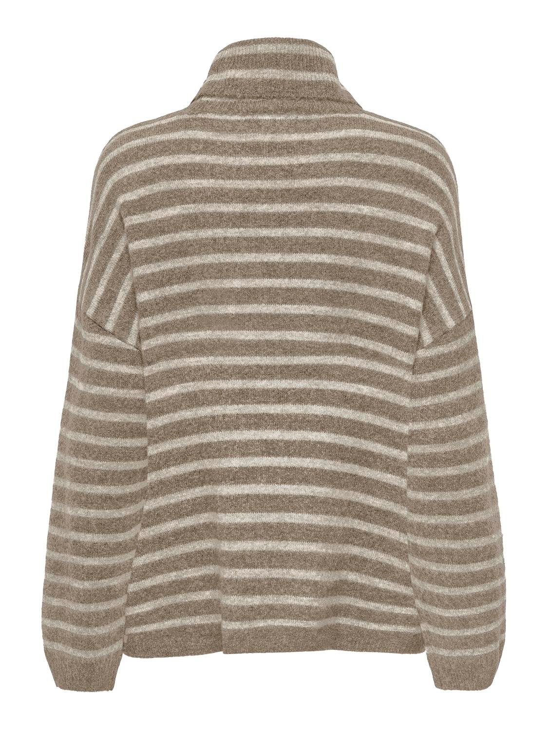 ONLY Rollkragenpullover »ONLTALIO LS STRIPE ROLLNECK BF KNT«
