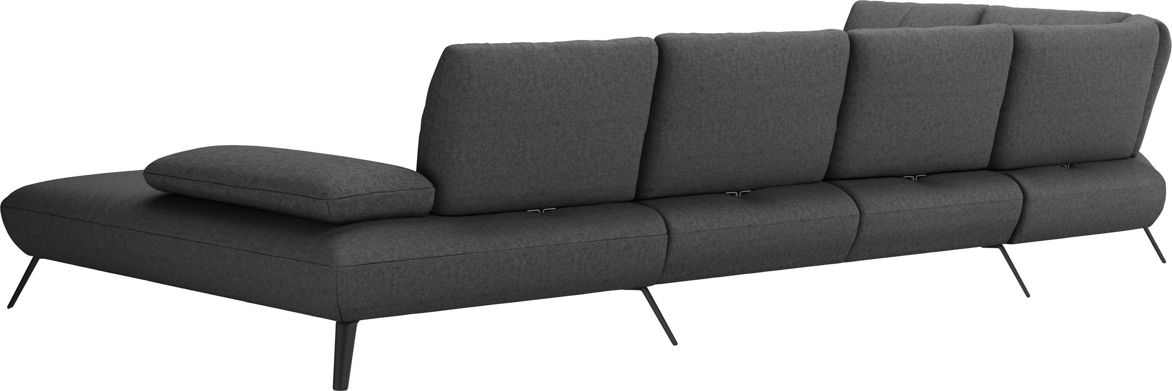 OTTO home Wohnlandschaft »Mikado U-Form« inkl. Sitztiefenverstellung und Armteilverstellung