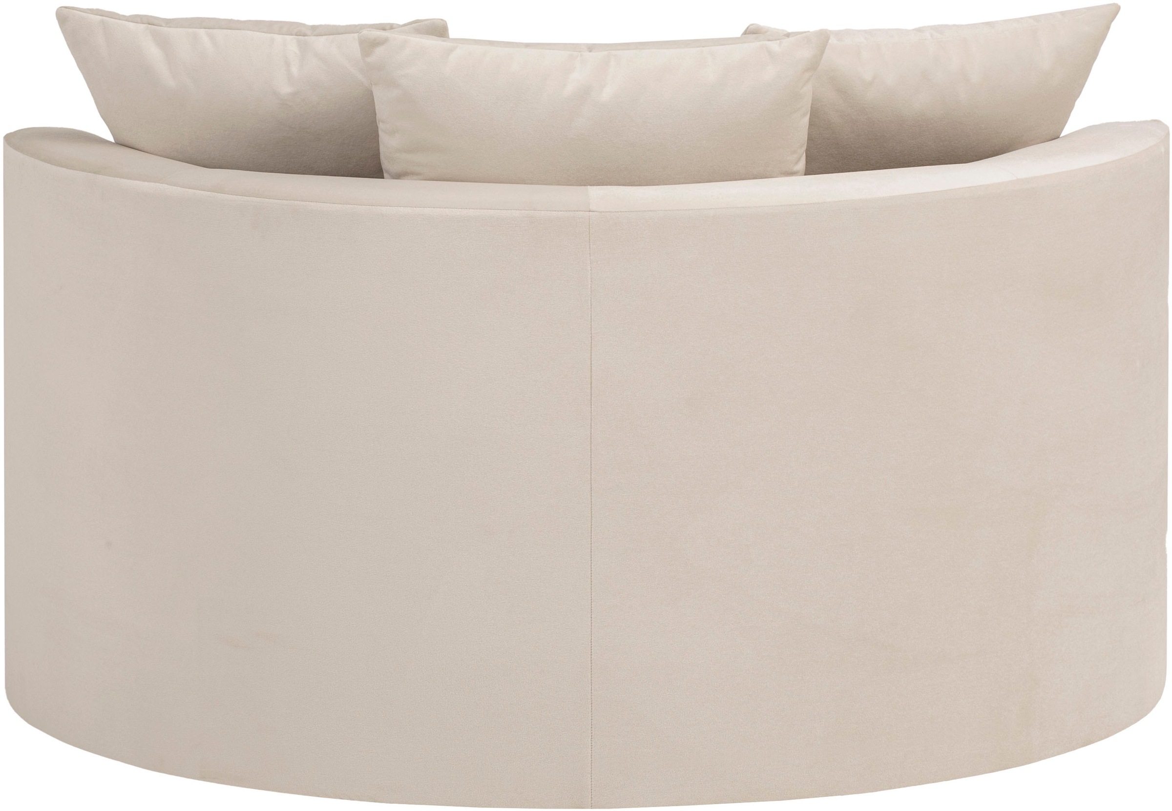 LeGer Home by Lena Gercke XXL-Sessel »ISALIE, Rundsessel mit Hocker, Lesesessel, Loveseat, Big-Sessel«, (Set), trendige Stoffe, 3 Zierkissen, große Sitzfläche, Cord, Samt, Bouclé