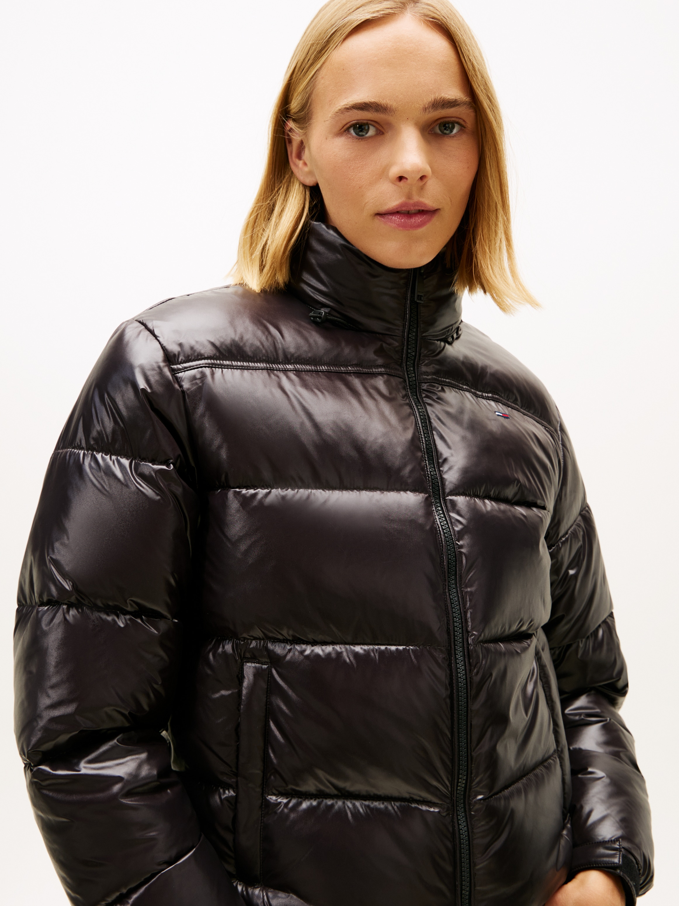 Tommy Jeans Steppjacke »TJW PCKBL HD ESS PFFR SHINY EXT« ohne Kapuze