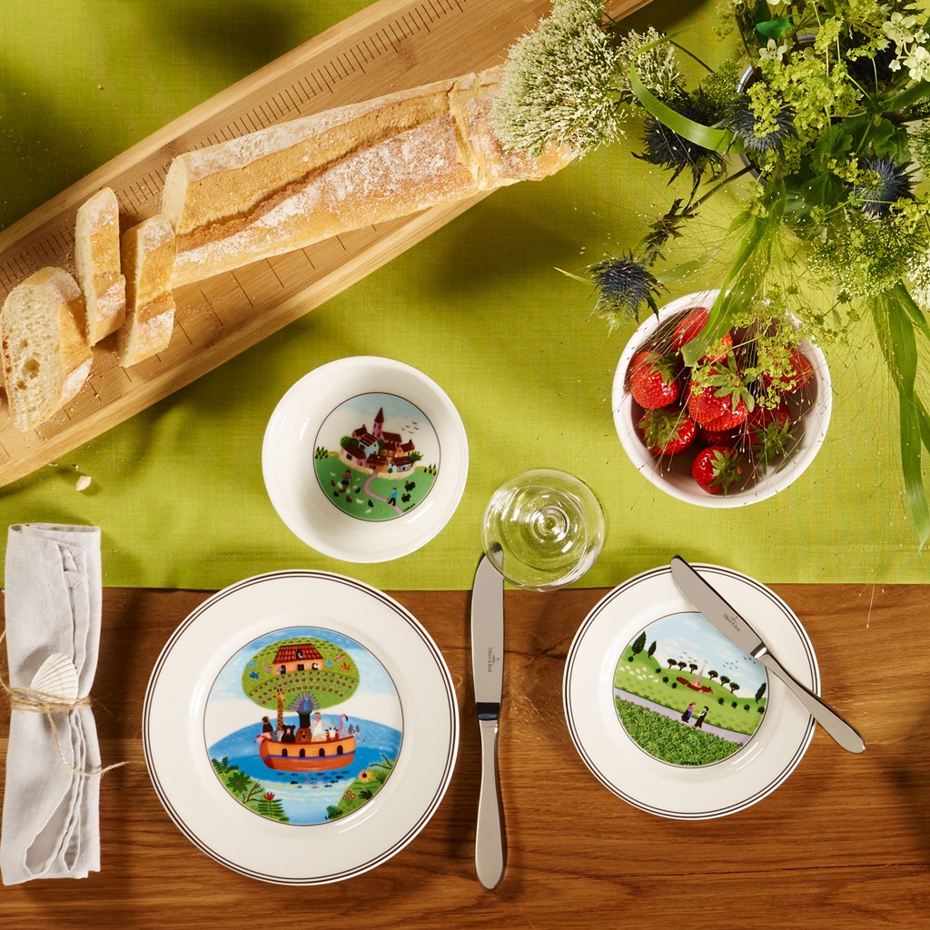 Villeroy & Boch Schale »Dessertschalen Design Naif ø 13 cm 6er Set bunt«