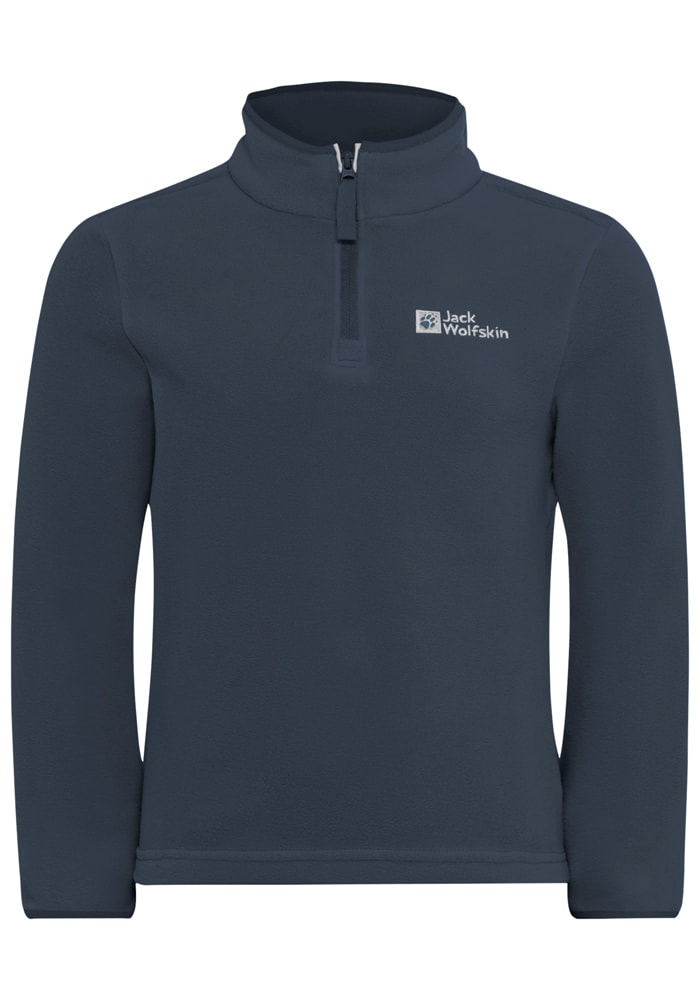 Jack Wolfskin Stehkragenpullover »TAUNUS HALFZIP K« einfache Temperaturregulierung, wärmend, für Kinder