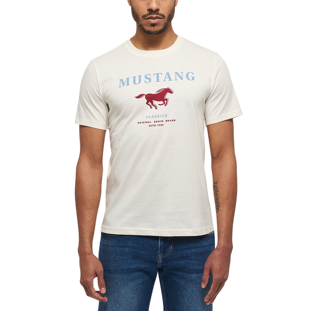 MUSTANG T-Shirt »Style Alex C Print«