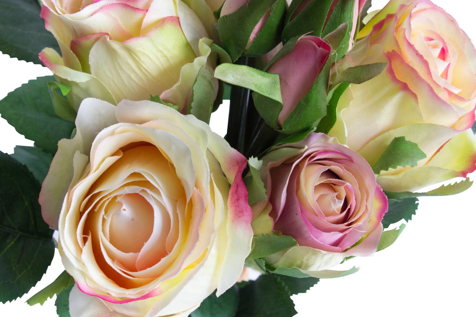 Knospen« auf »Rosenstrauß bestellen Kunstblume Raten und 5 3 Botanic-Haus mit Rosen