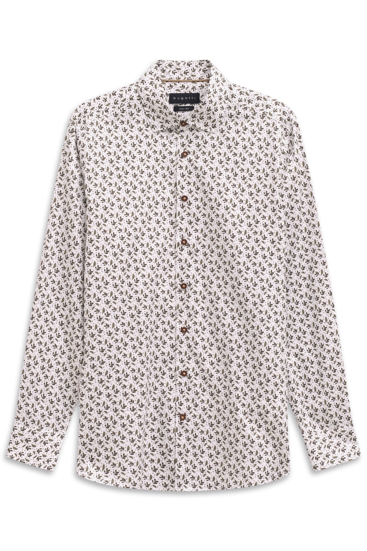 bugatti Langarmhemd »Easy Care« im Modern Fit aus Baumwolle