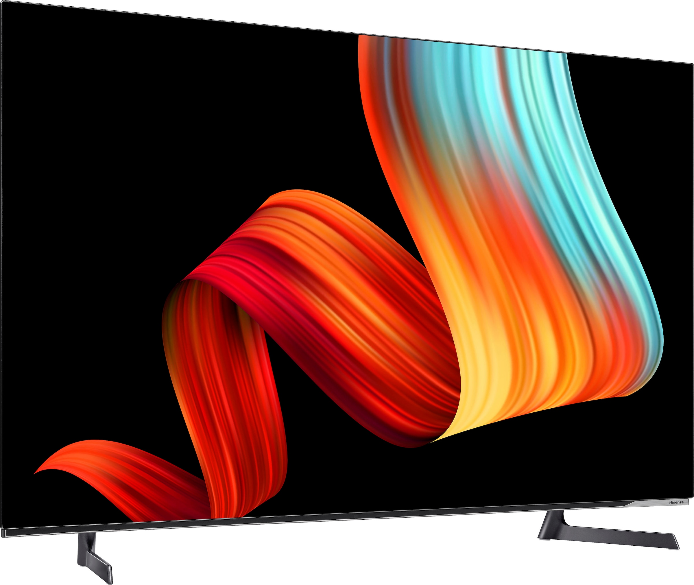 Hisense OLED-Fernseher, 139 cm/55 Zoll, 4K Ultra HD, Smart-TV, Dolby Vision IQ, Dolby Atmos, USB Recording, Sprachassistenten