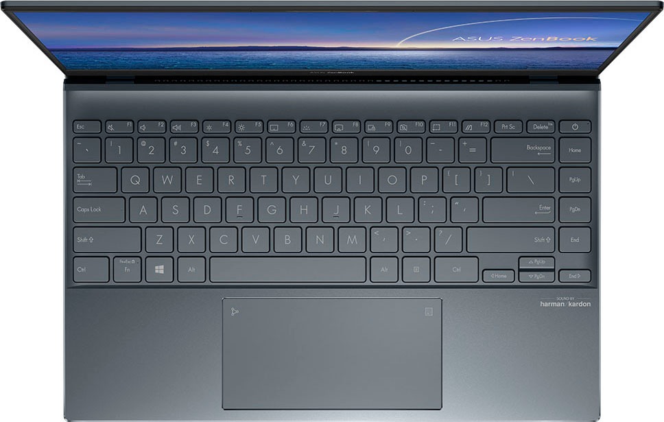 Asus Business-Notebook »Zenbook 14" Laptop, Full HD IPS Display, 8 GB RAM, Windows 11 Home,«, 35,6 cm, / 14 Zoll, AMD, Ryzen 9, Radeon RX Vega 7, 512 GB SSD, UM425QA-KI231W