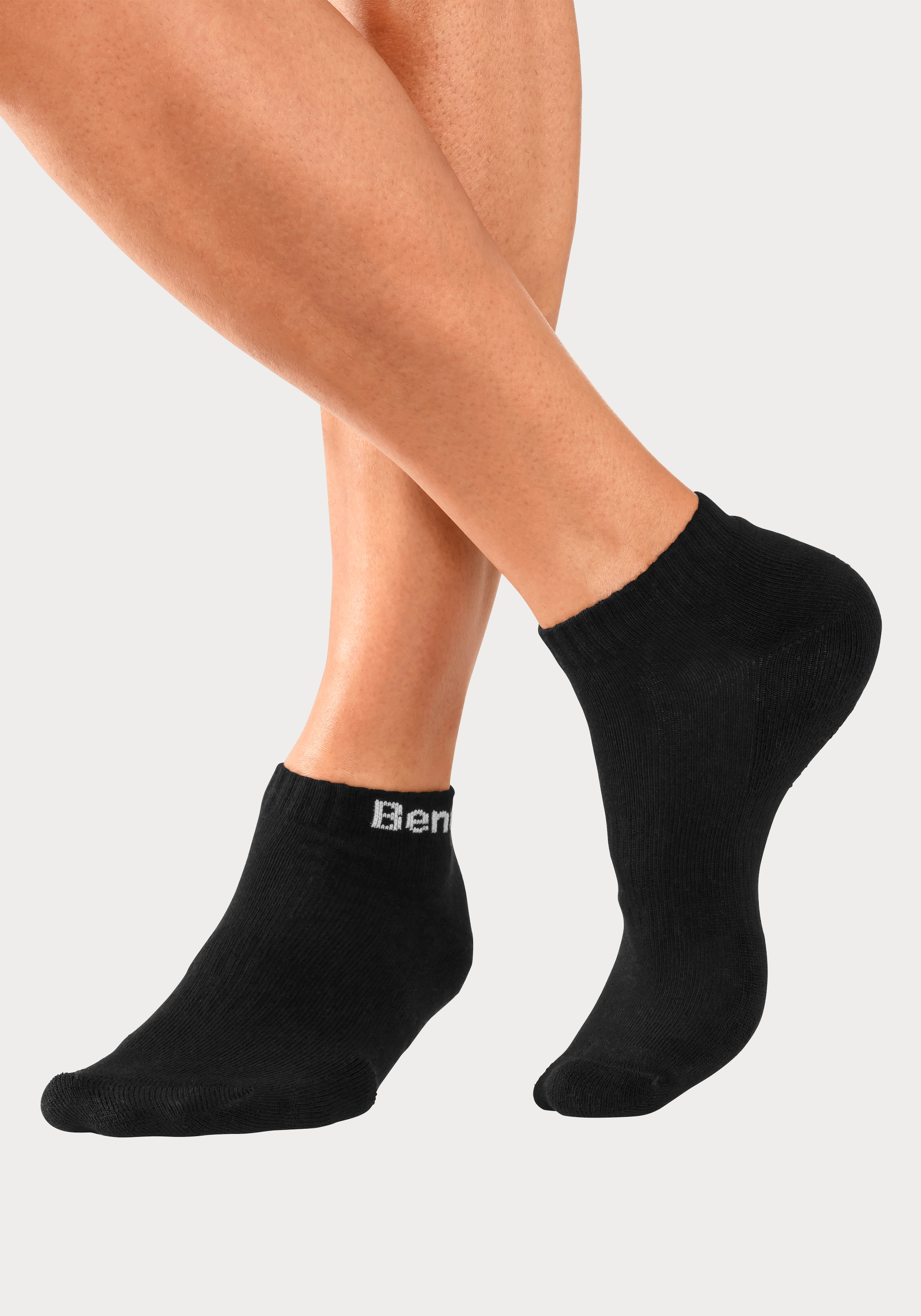 Bench. Sportsocken, (Packung), Tennis Kurzsocken mit Halbfußfrottee