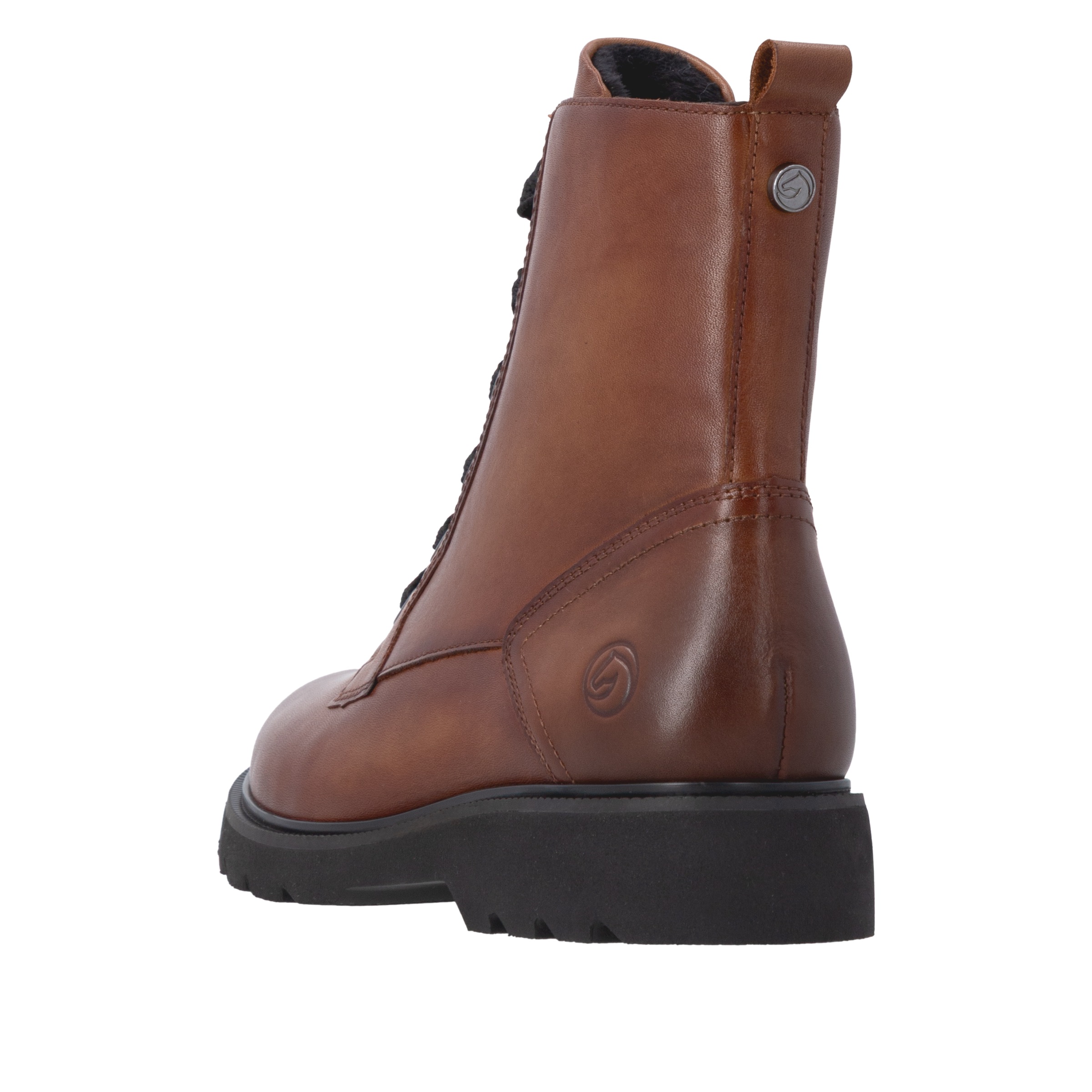 Remonte Schnürboots  Schnürstiefelette, Profilsohle, Blockabsatz