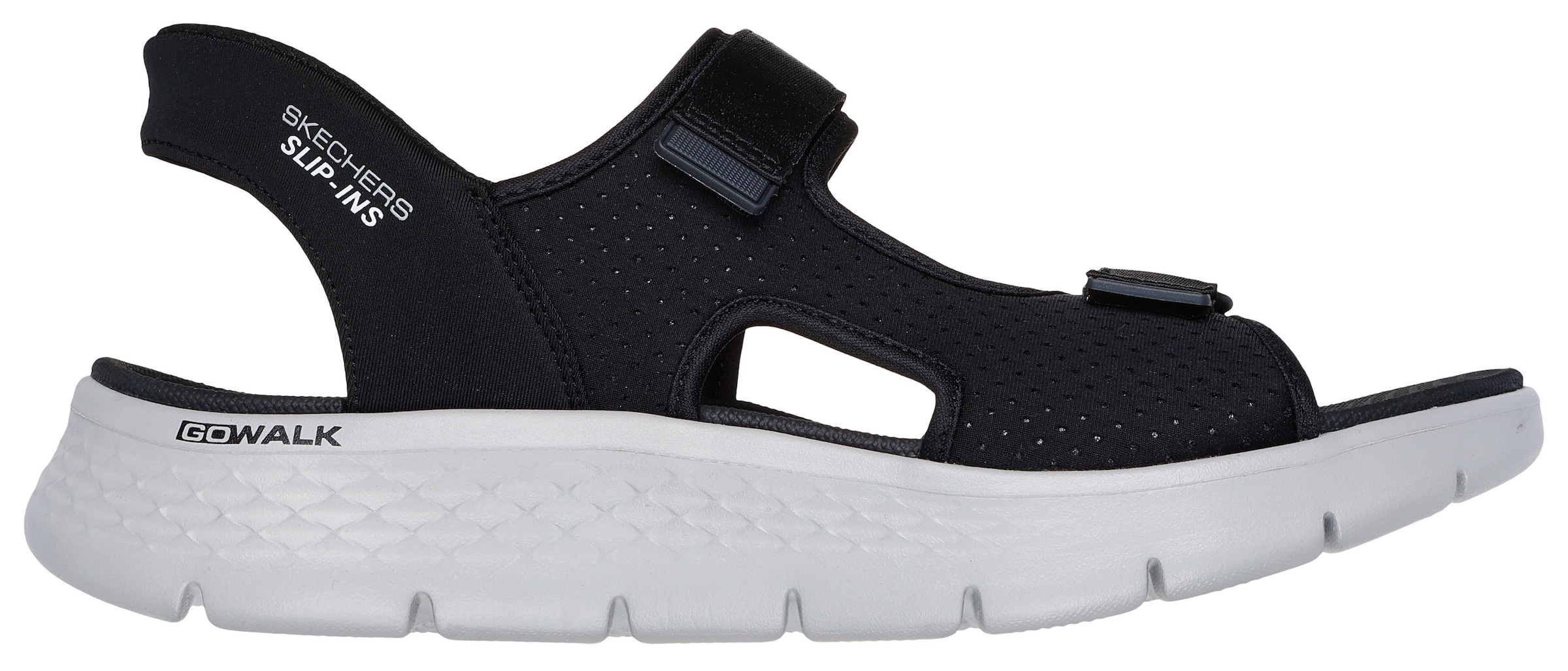 Skechers Sandale »GO WALK FLEX SANDAL-EASY ENTRY«, Slipper, Freizeitschuh mit Slip-ins Funktion