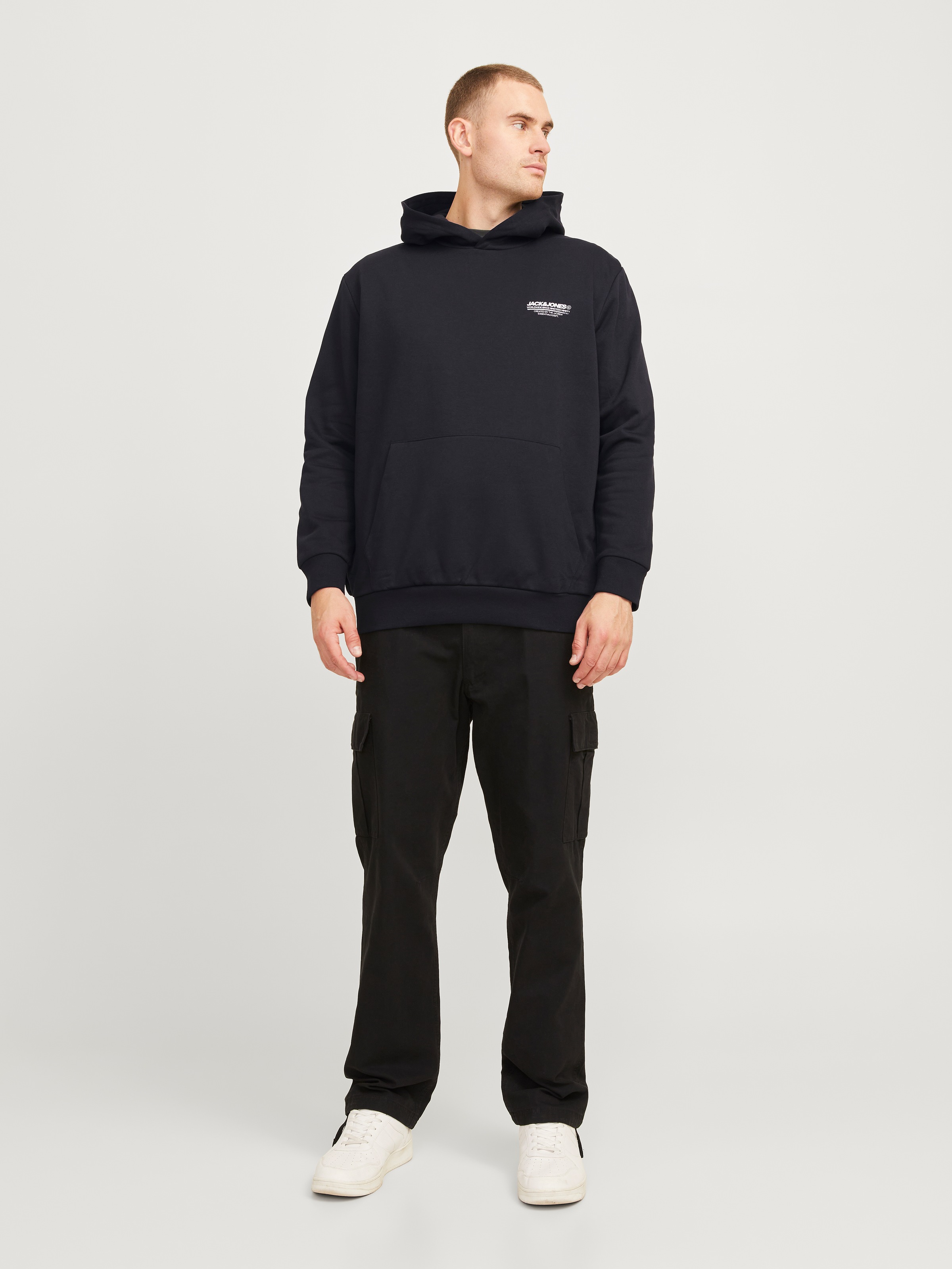 Jack & Jones PlusSize Kapuzensweatshirt »JJOLIVE SWEAT HOOD PLS«
