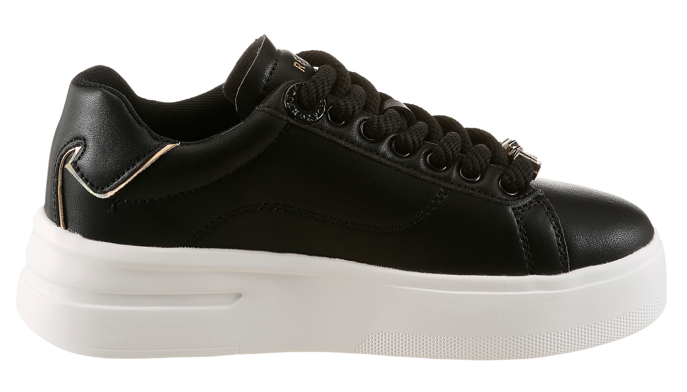 Replay Plateausneaker  Halbschuh, Freizeitsneaker, Schnürschuh mit Monogramm-Prägungen
