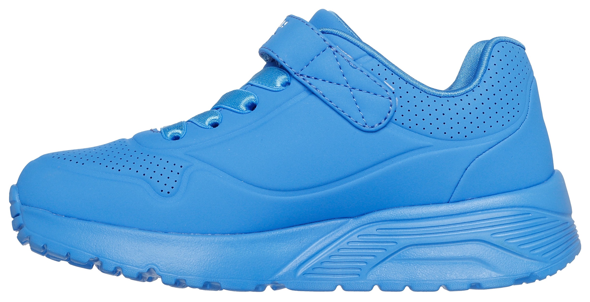 Skechers Sneaker »UNO LITE - LOVE LEVITATE«, Schnürschuh mit bedruckter Sohle, Größenschablone zum Download