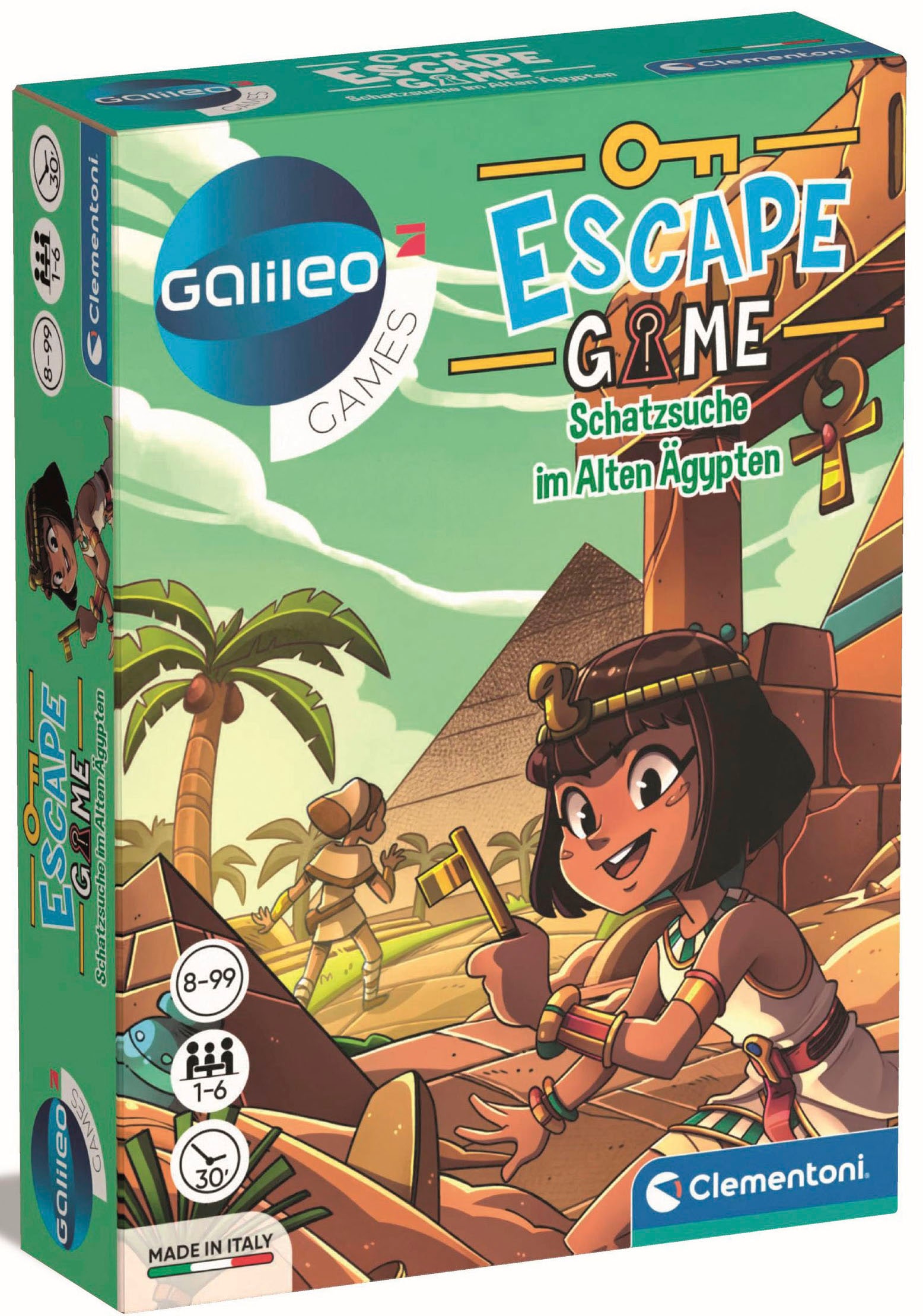 Spiel »Galileo, Escape Game Schatzsuche im Alten Ägypten«, Made in Europe; FSC® -...