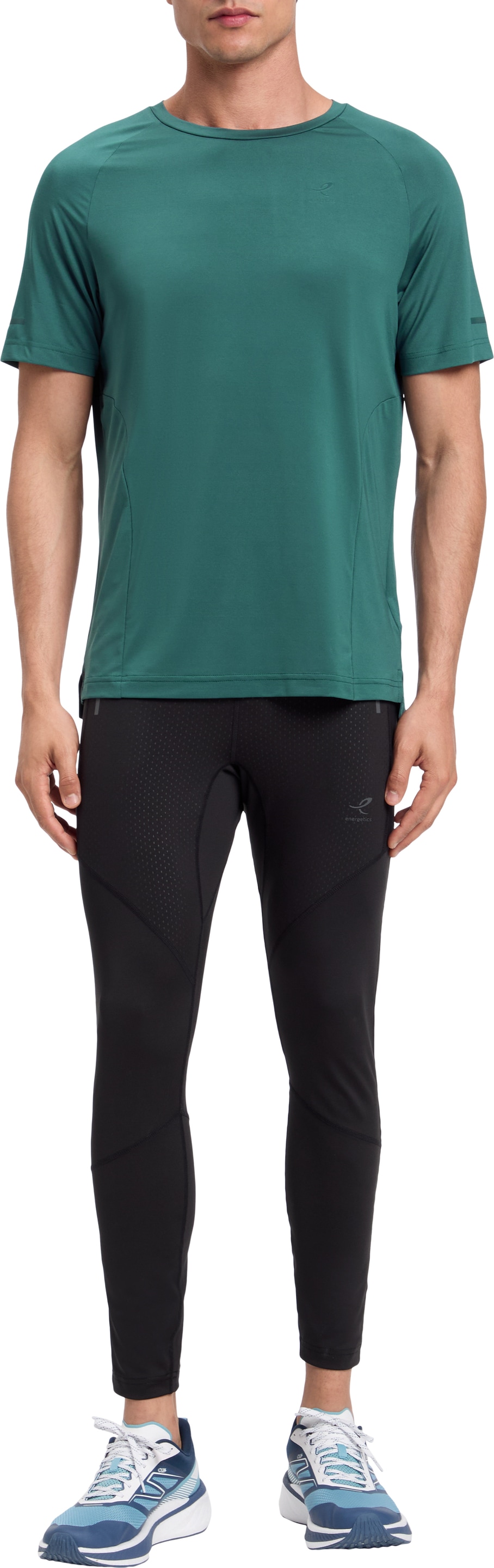 Energetics Laufshirt »HE.-T-SHIRT ELLAZOR II SHORT SLEEVE M« Basic Passform, kurze Ärmel, für Erwachsene, mit Rundhalsausschnitt
