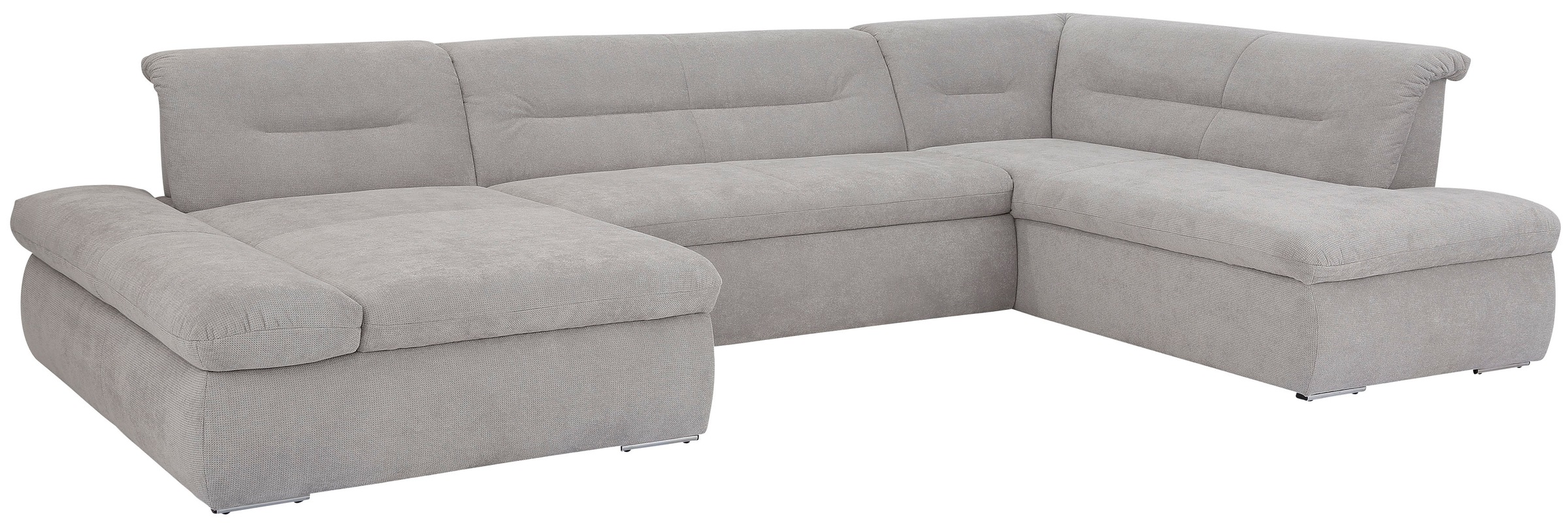 INOSIGN Wohnlandschaft »Avesa U-Form«, Wahlweise mit Armteilverstellung und Bettfunktion, B/T/H: 355/216/80cm