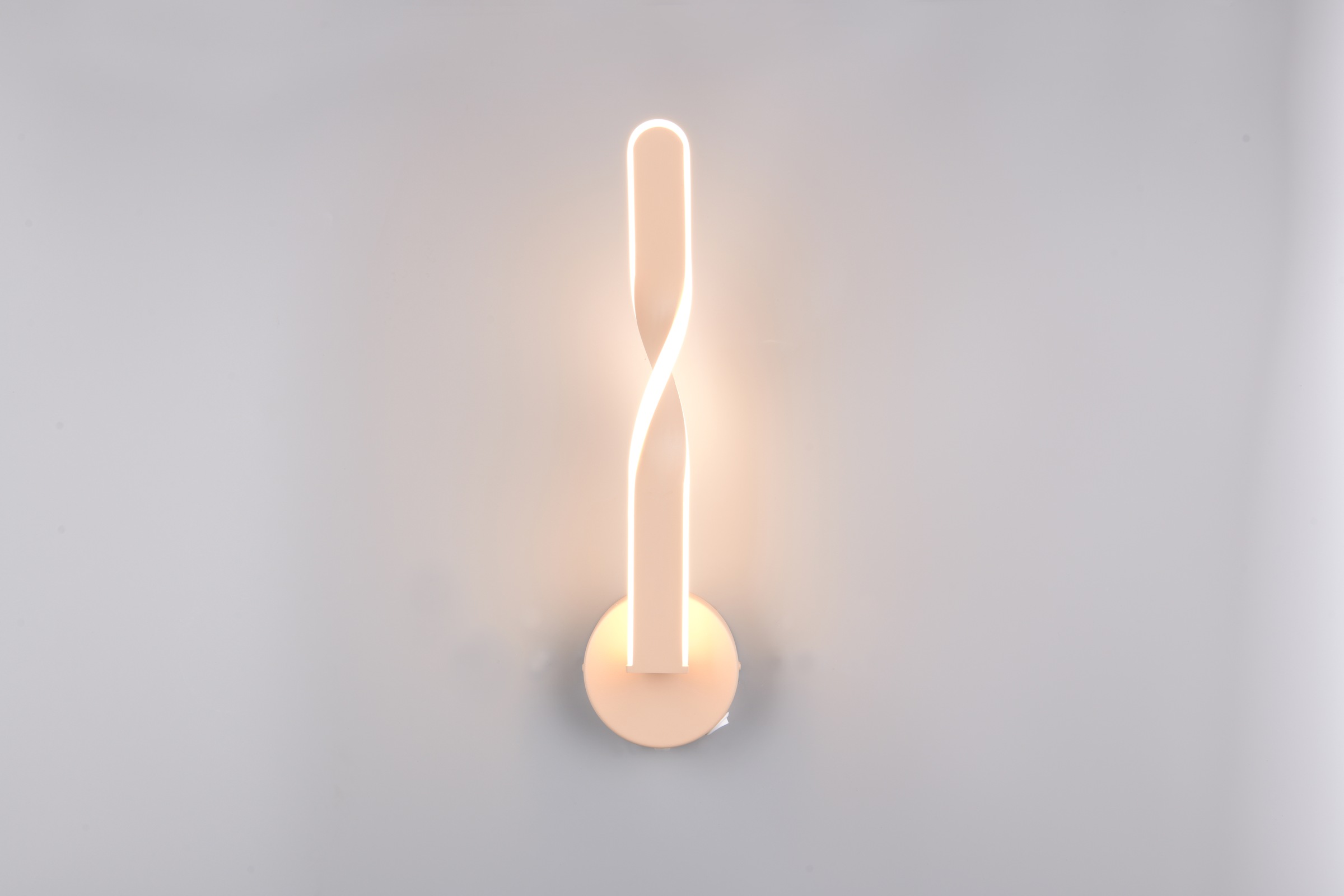 REALITY Leuchten LED Wandleuchte »GINKO, LED Wandlampe mit Schalter, 11W 1250 Lumen 3000K warmweiß« LED-Board 1 Stk. Warmweiß On/Off Kippschalter, elegant geschwungene LED Elemente Höhe 45,5cm